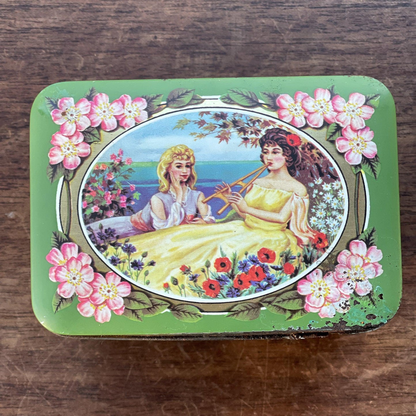 Vintage jaargetijden blik - Bamestra Curiosa