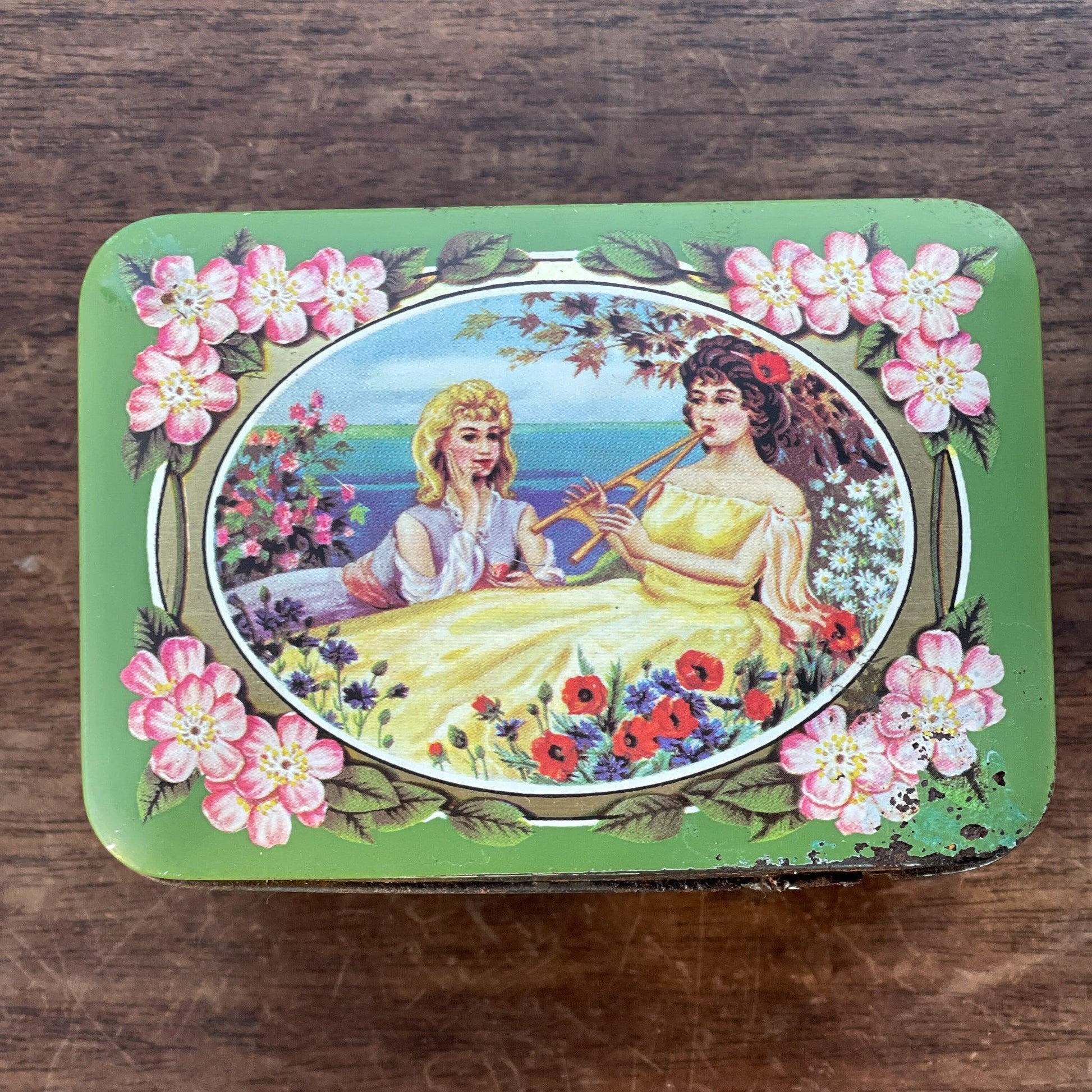 Vintage jaargetijden blik - Bamestra Curiosa