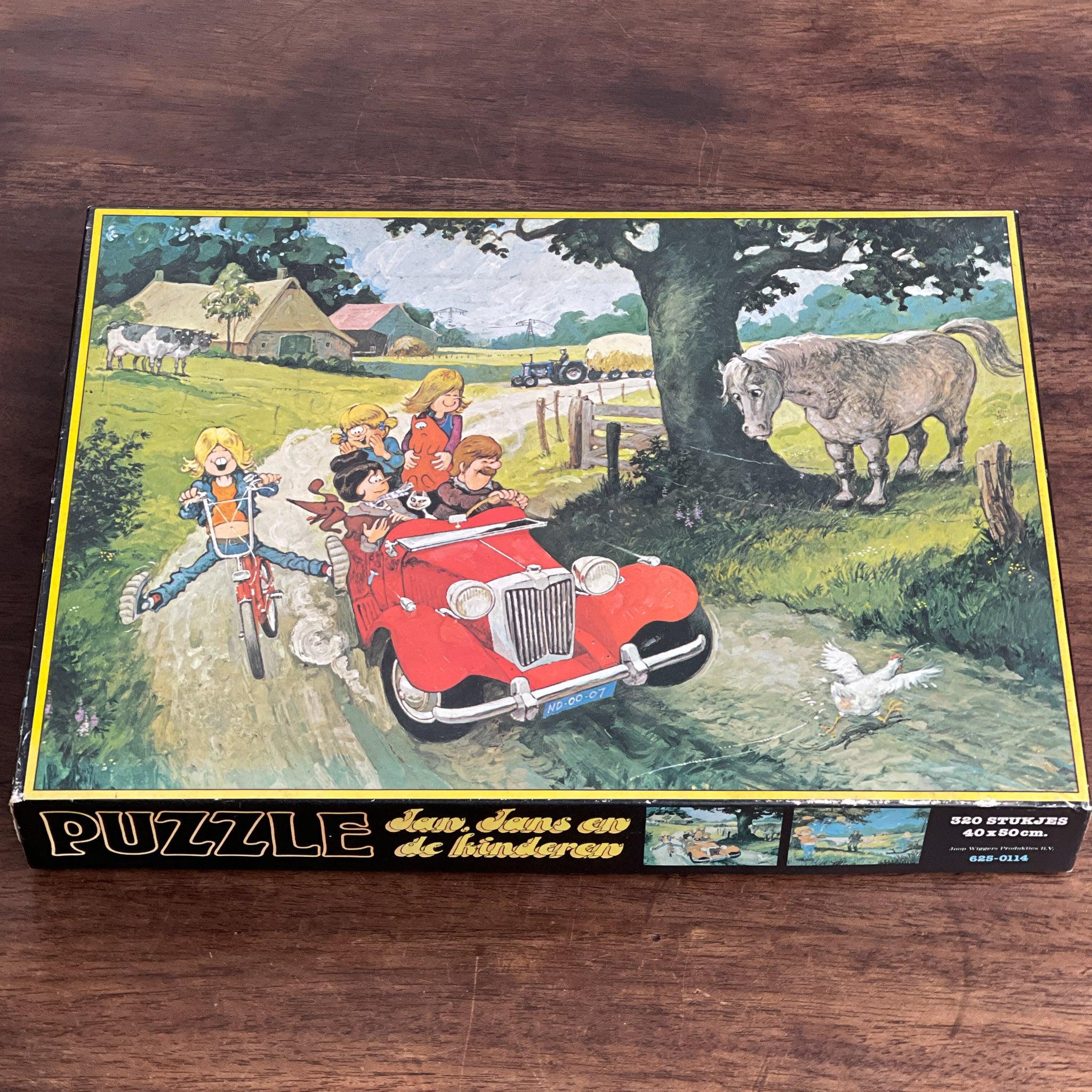 Vintage Jan Jans en de kinderen puzzel 320 st - The Collectionist