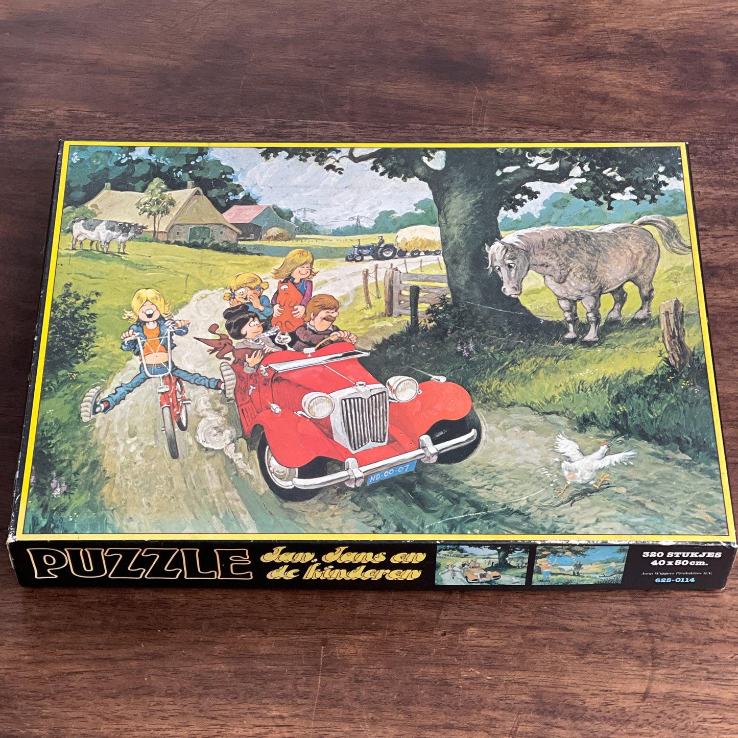 Vintage Jan Jans en de kinderen puzzel 320 st - Bamestra Curiosa