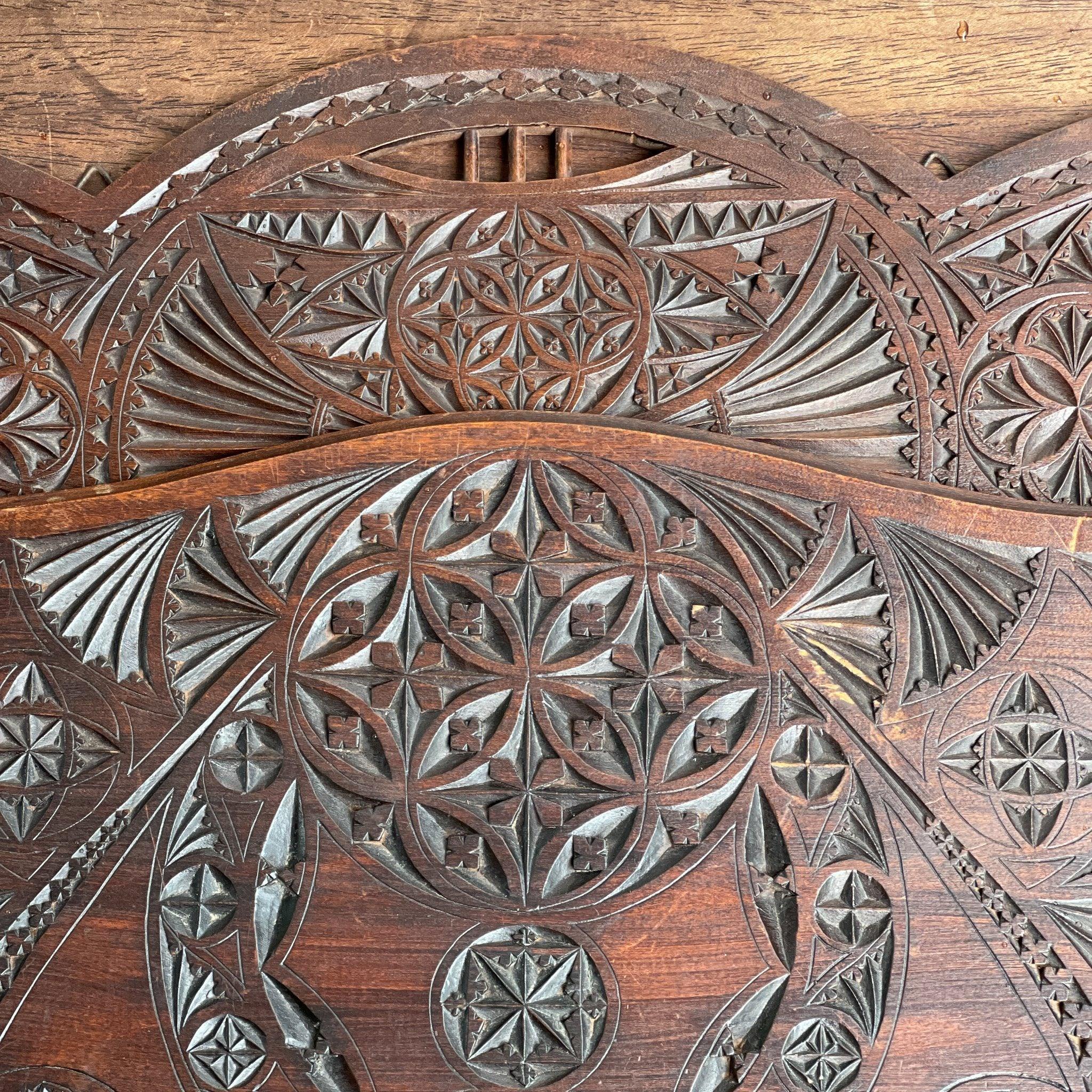 Vintage kerfwerk krant / posthouder - The Collectionist