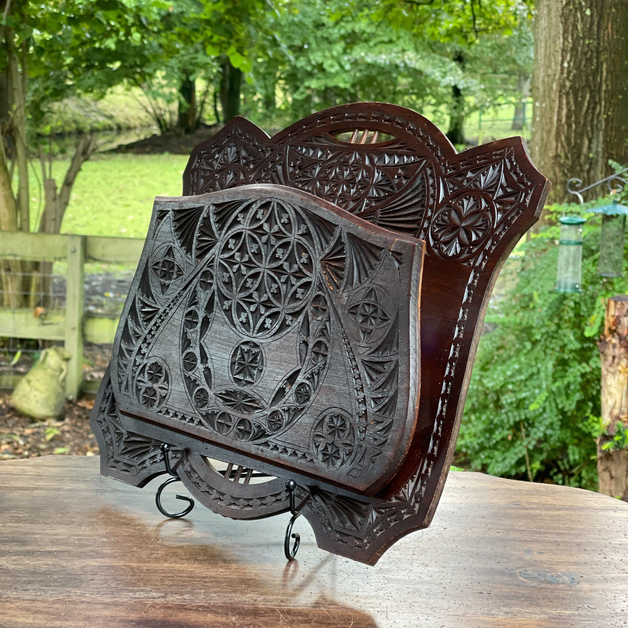 Vintage kerfwerk krant / posthouder - The Collectionist