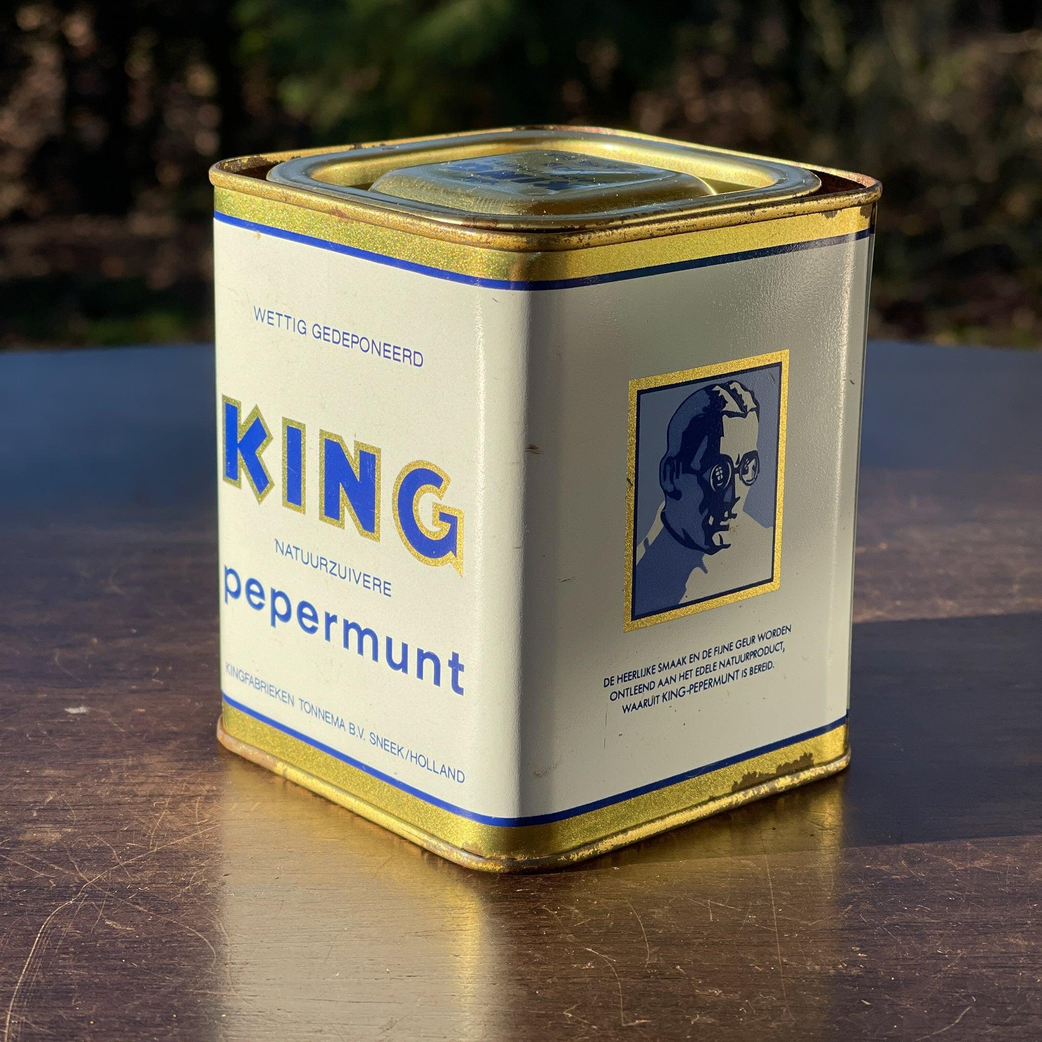 Vintage King pepermunt blik - The Collectionist