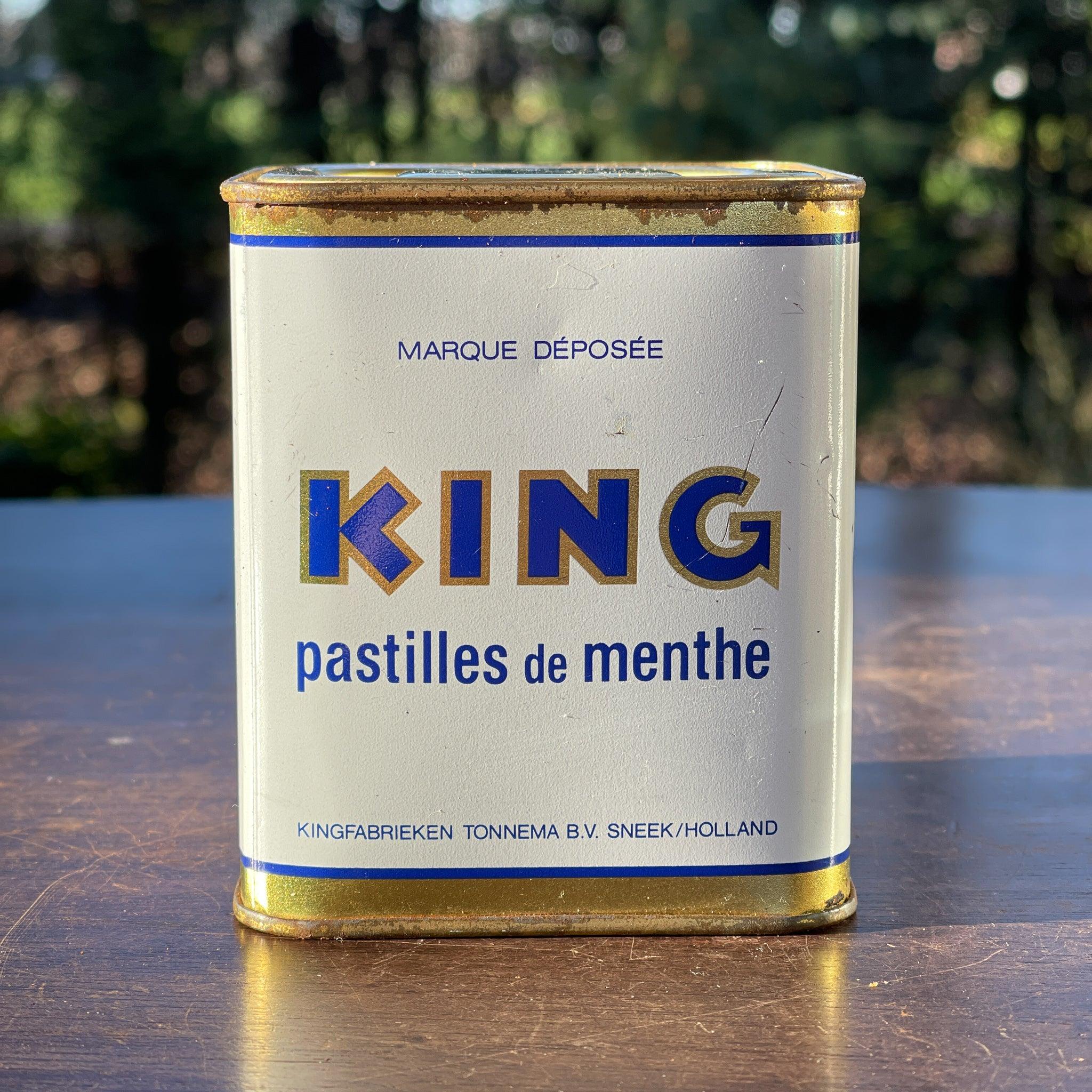 Vintage King pepermunt blik - The Collectionist