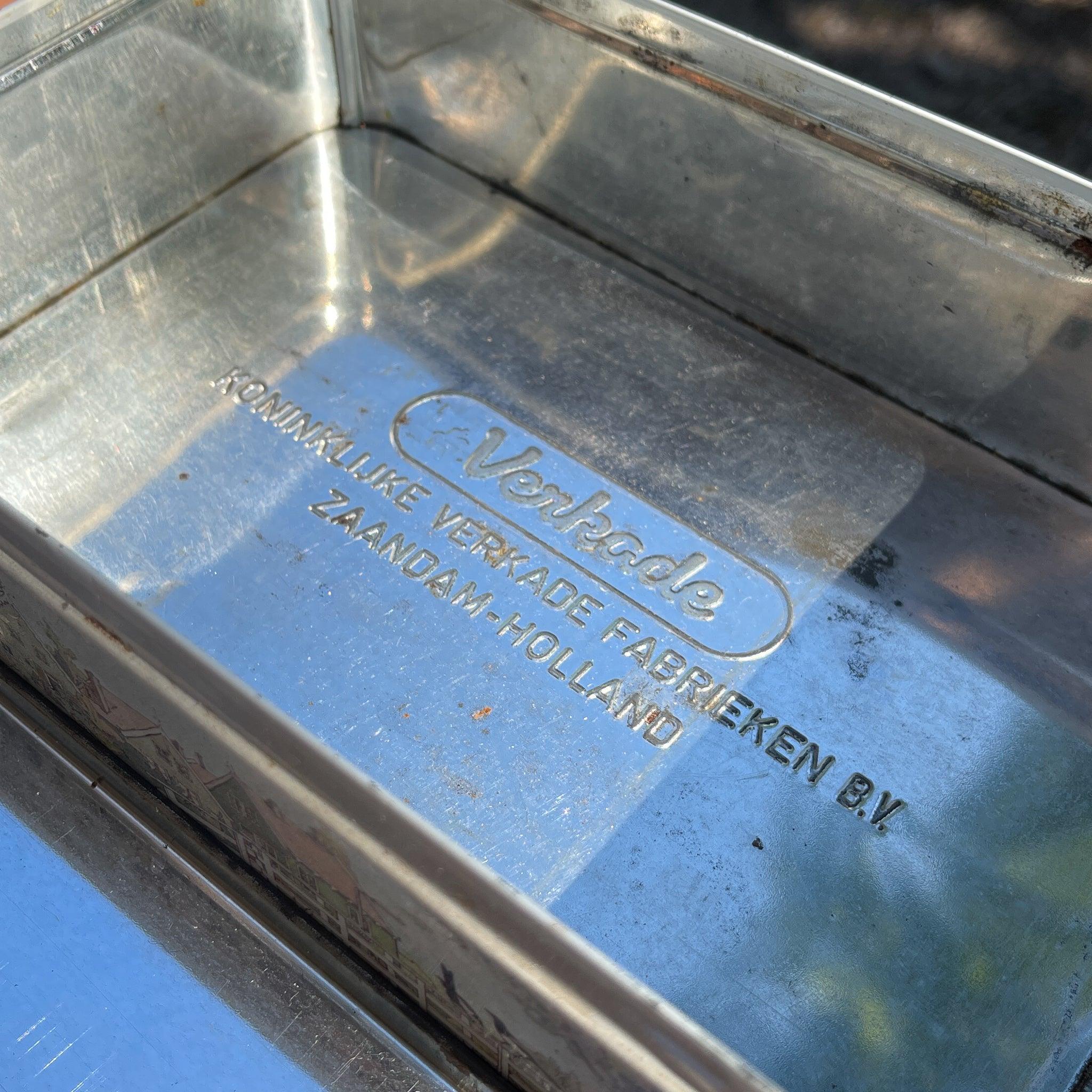 Vintage koekblik van Verkade - The Collectionist