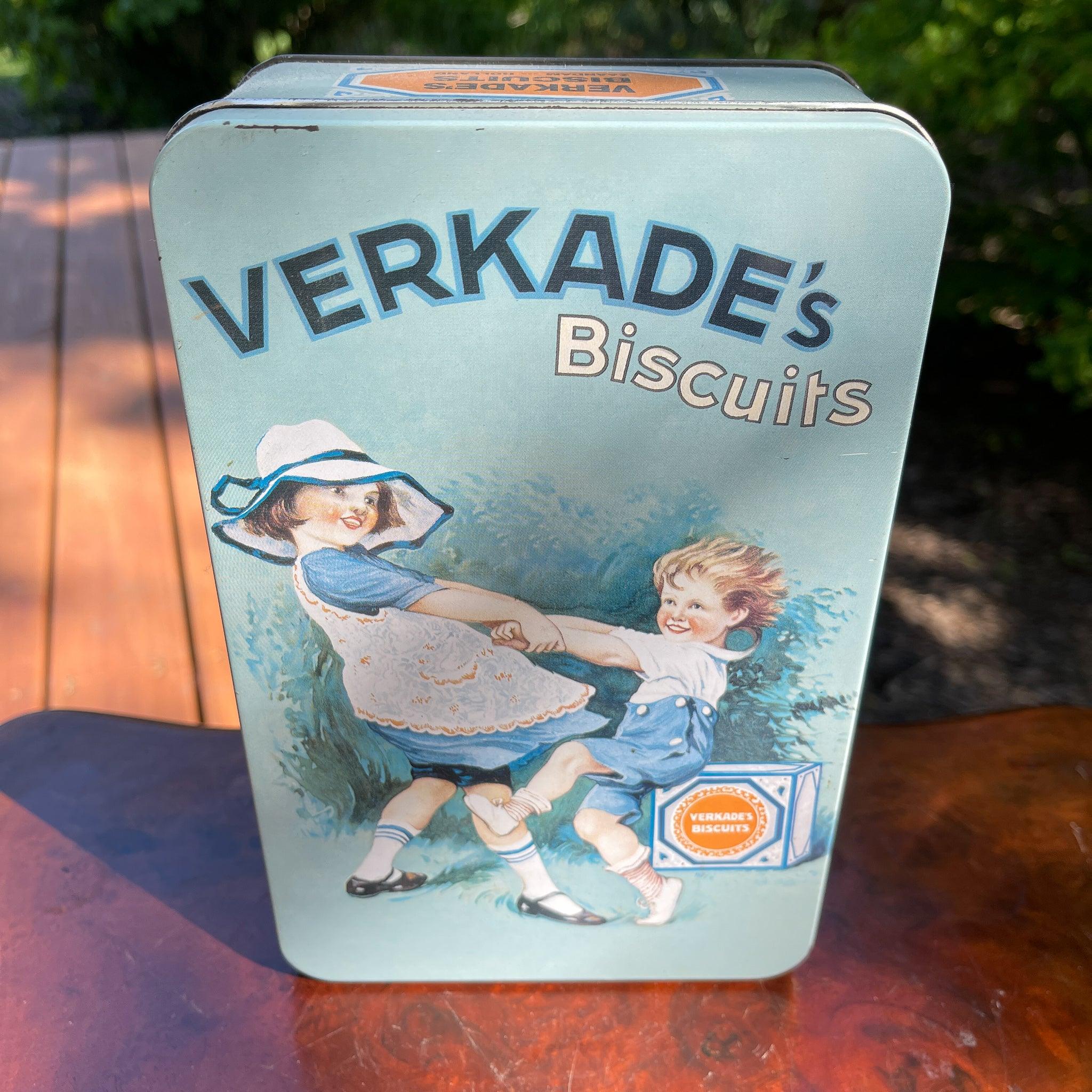 Vintage koekblik van Verkade - The Collectionist
