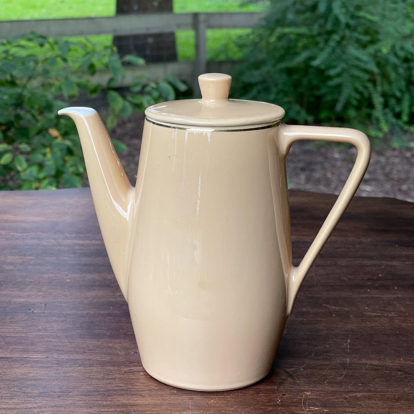 Vintage koffiepot van Douwe Egberts - Bamestra Curiosa