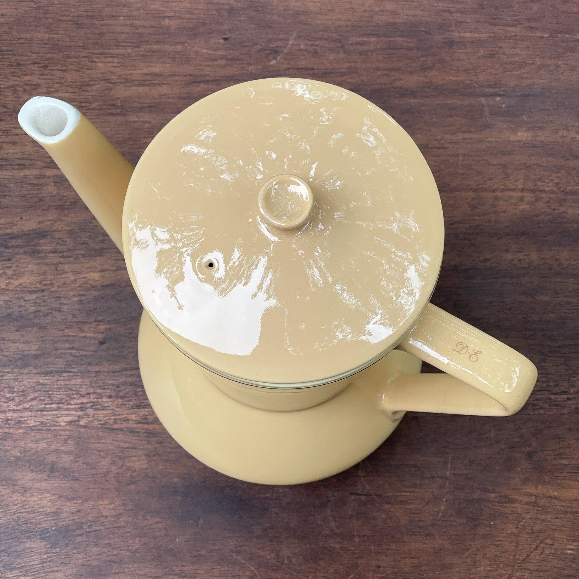 Vintage koffiepot van Douwe Egberts - Bamestra Curiosa