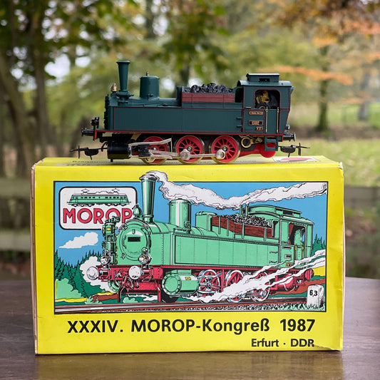 Vintage locomotief Piko BR89 Morop Kongress 1987 H0 - Bamestra Curiosa