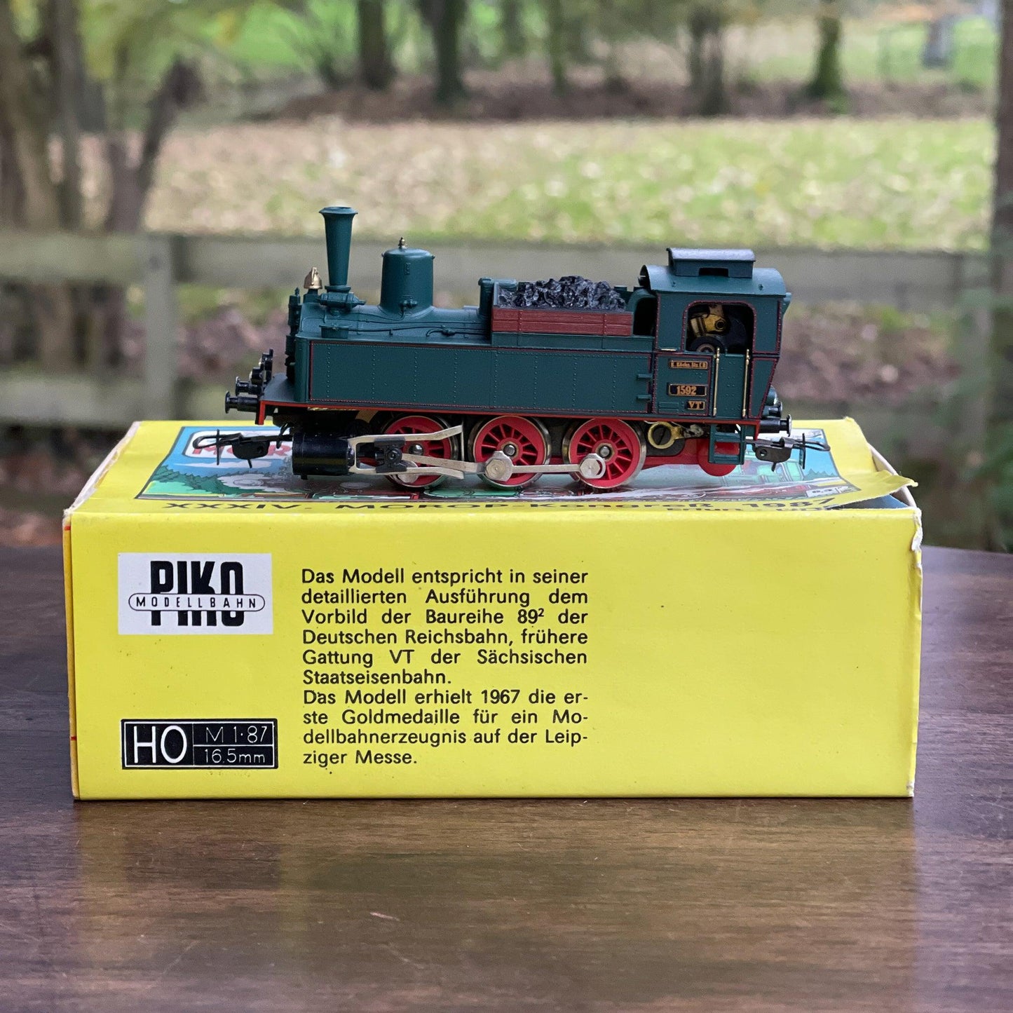 Vintage locomotief Piko BR89 Morop Kongress 1987 H0 - Bamestra Curiosa