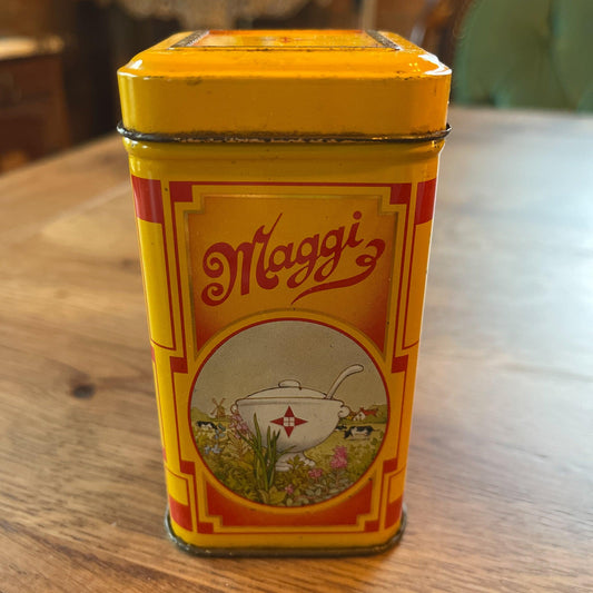 Vintage Maggi blikje - Bamestra Curiosa