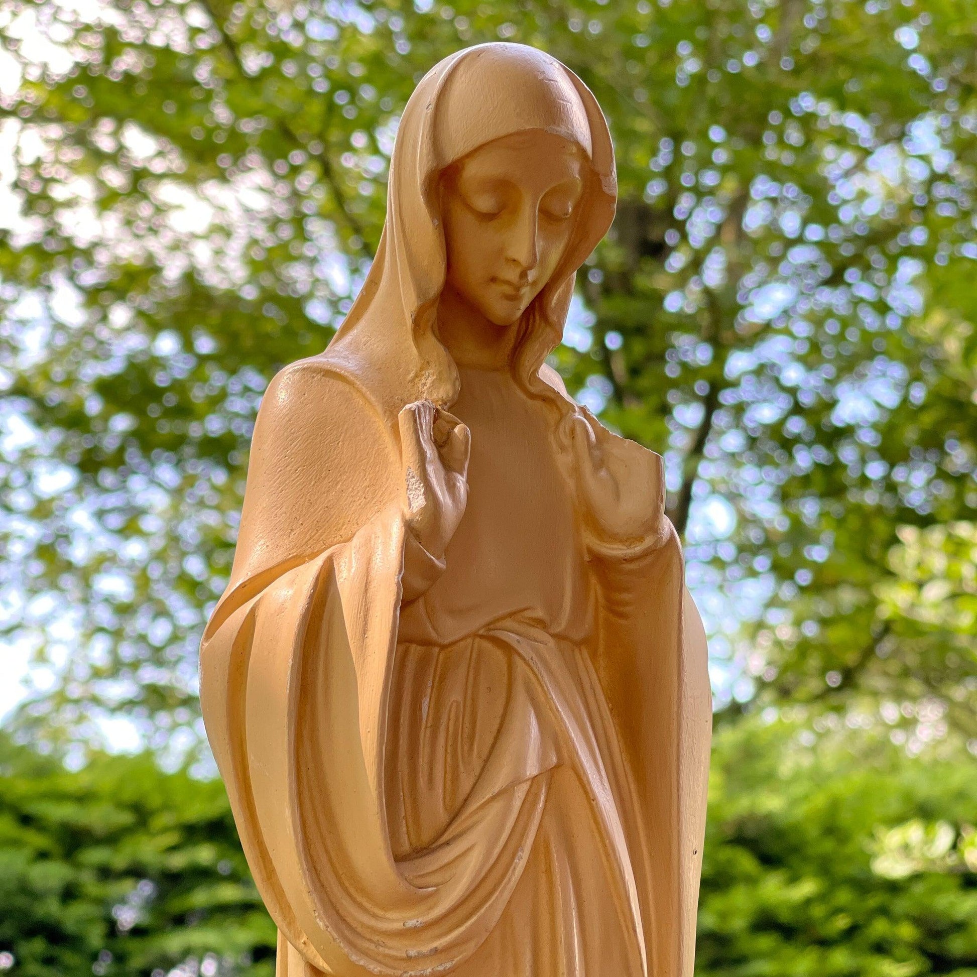 Vintage Maria beeld - Bamestra Curiosa