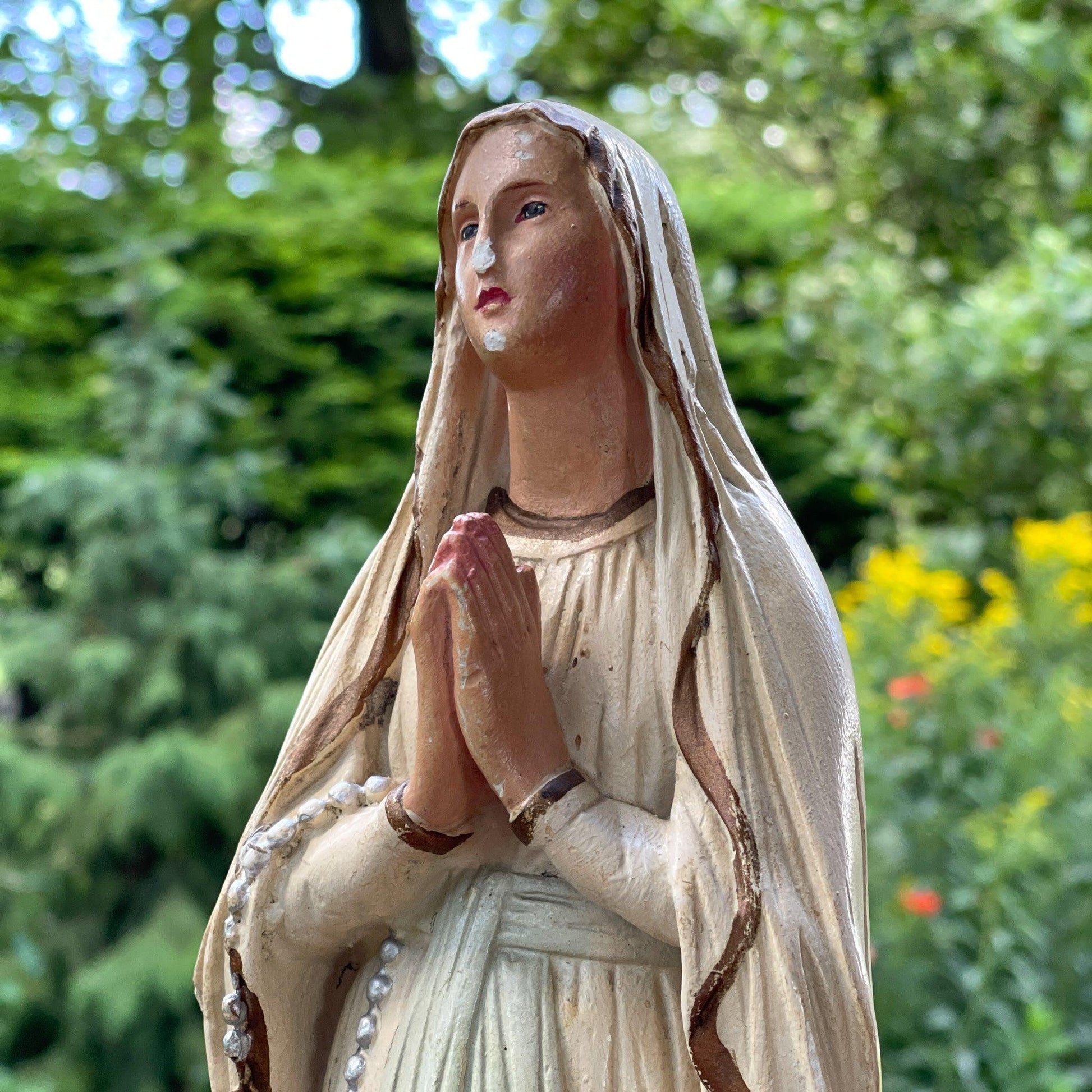 Vintage Maria beeld - Bamestra Curiosa