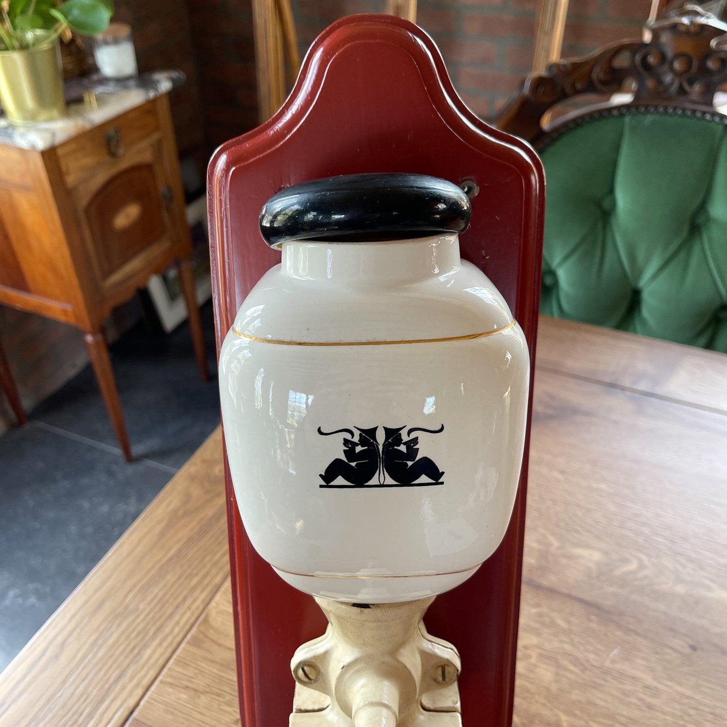 Vintage Niemeijer wand koffiemolen - Bamestra Curiosa