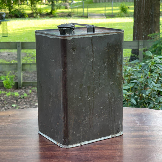 Vintage olie of petroleum kan - Bamestra Curiosa