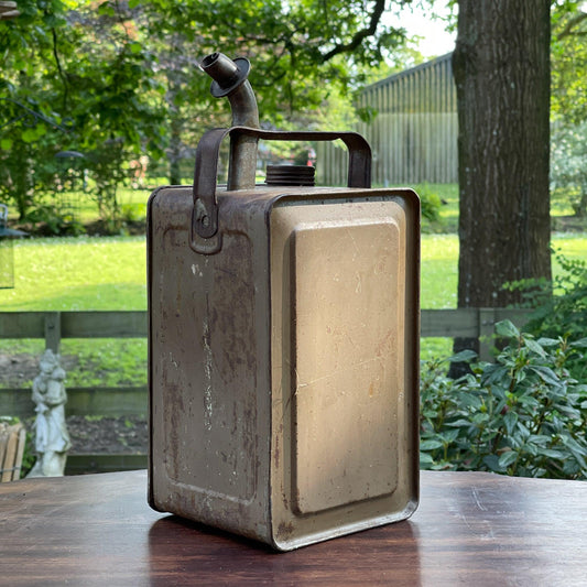Vintage olie of petroleum kan - Bamestra Curiosa