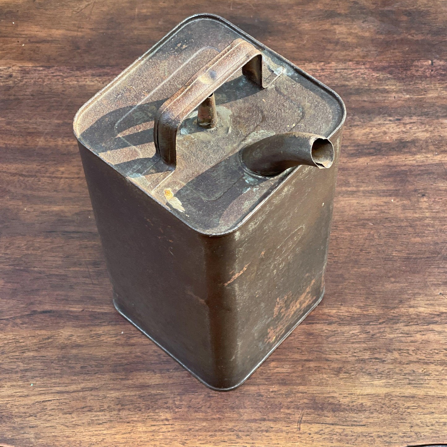 Vintage olie of petroleum kan ESSO 1955 - Bamestra Curiosa