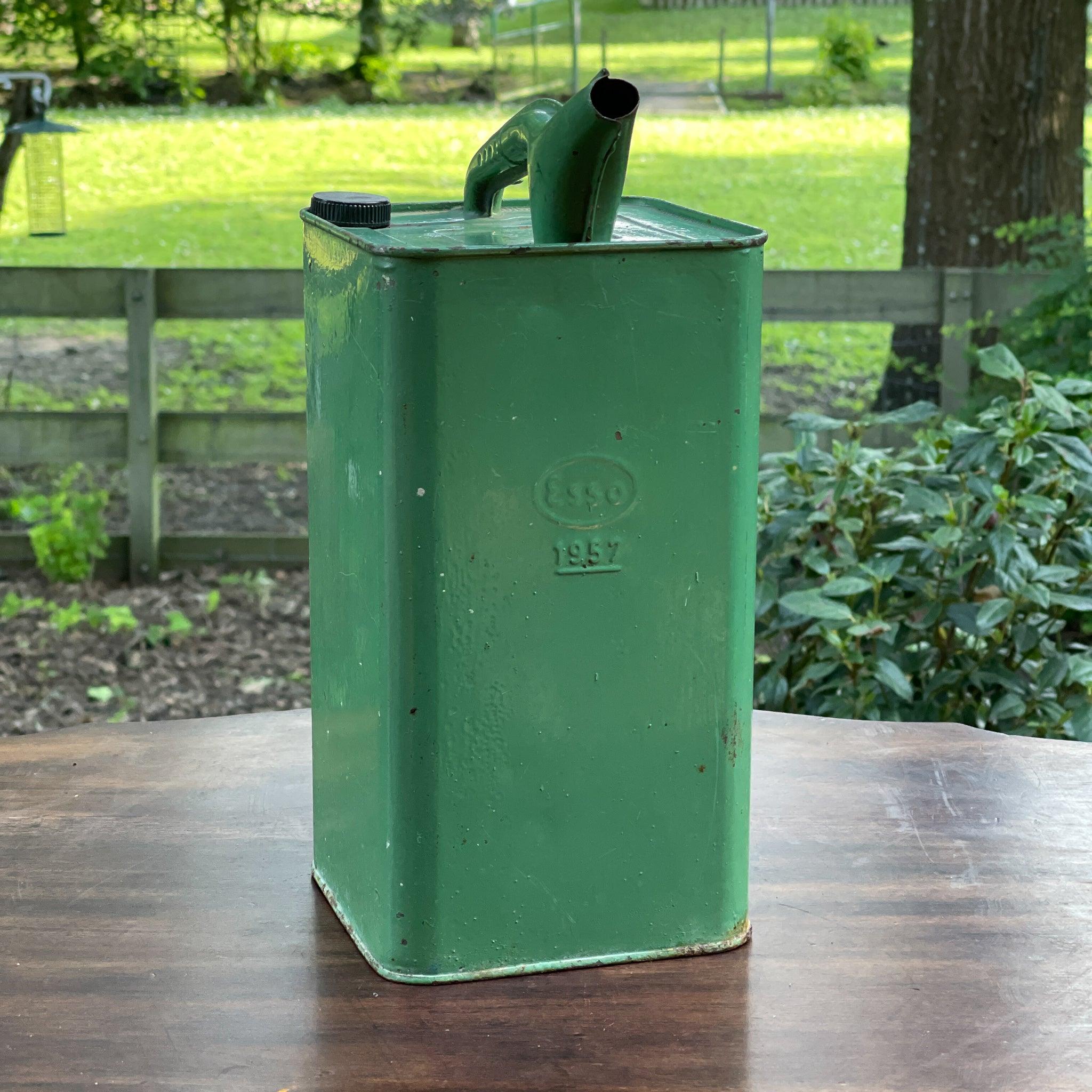 Vintage olie of petroleum kan ESSO 1957 - The Collectionist