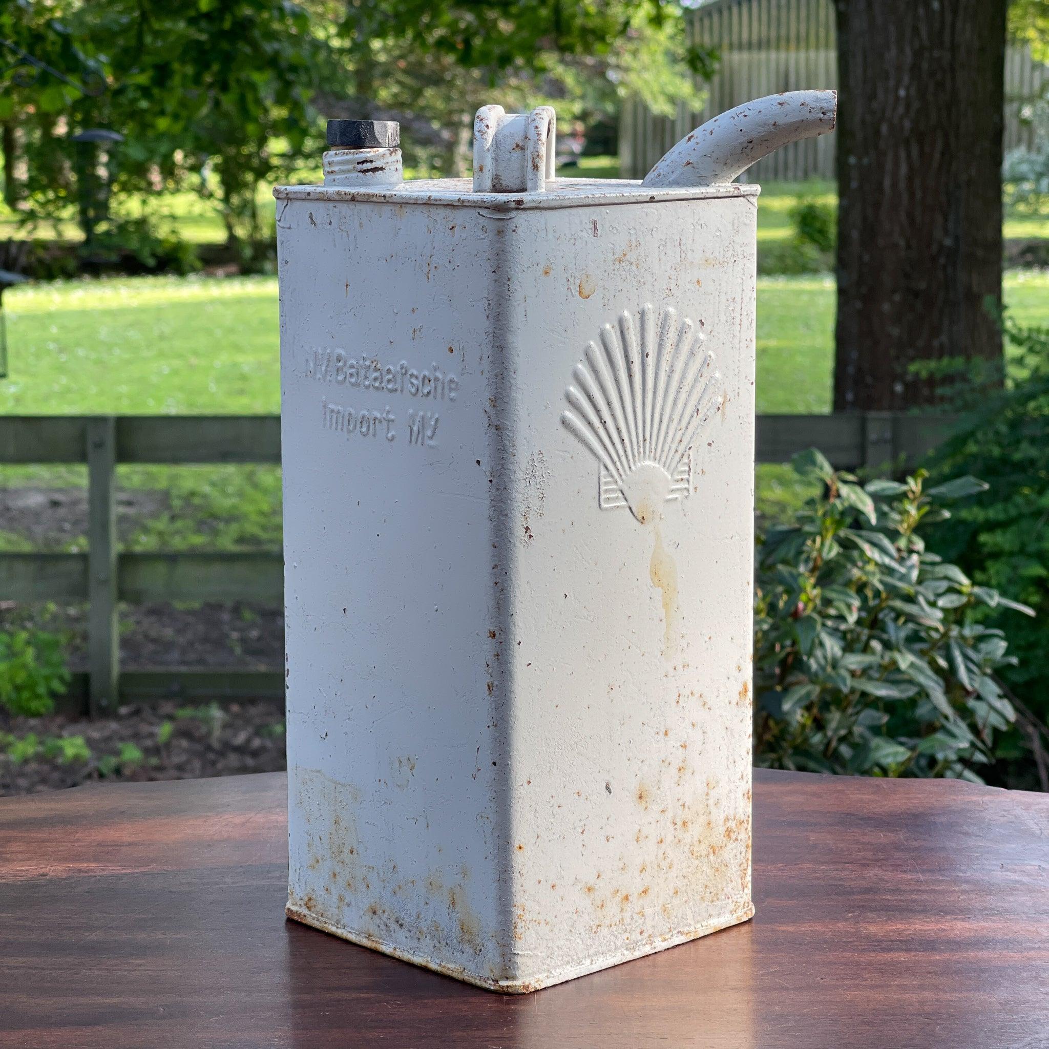 Vintage petroleum kan Shell - The Collectionist