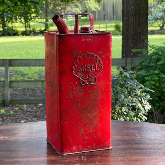 Vintage petroleum kan Shell - Bamestra Curiosa