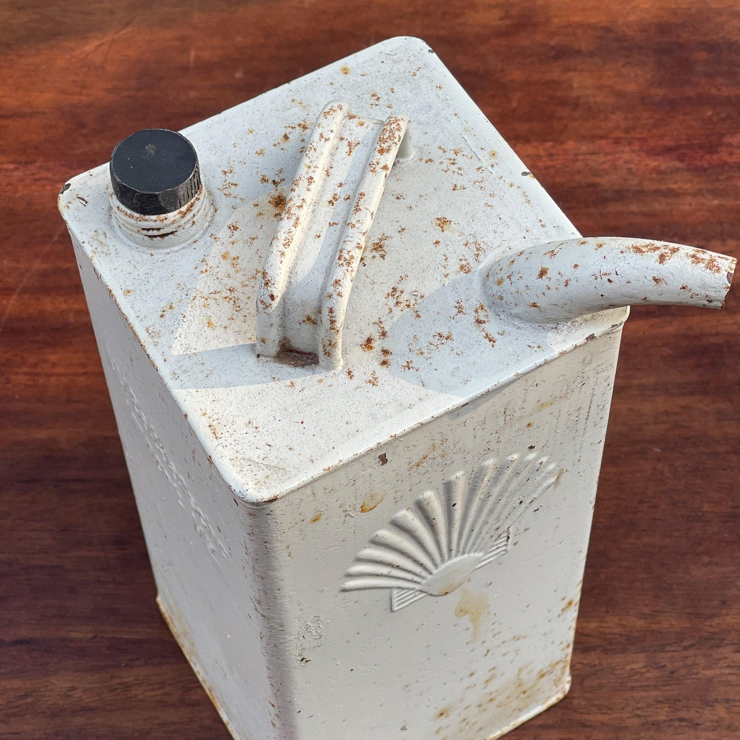 Vintage petroleum kan Shell - Bamestra Curiosa