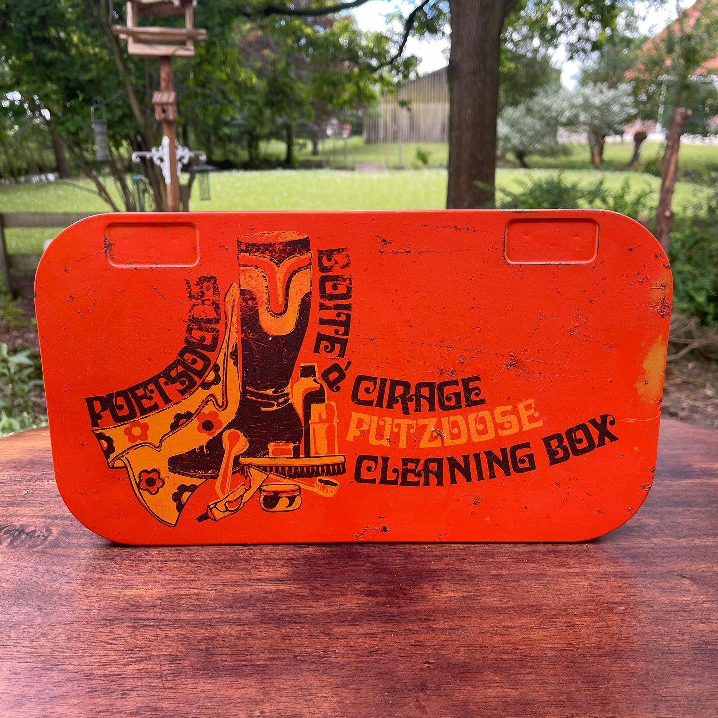 Vintage poetsdoos van Brabantia - Bamestra Curiosa