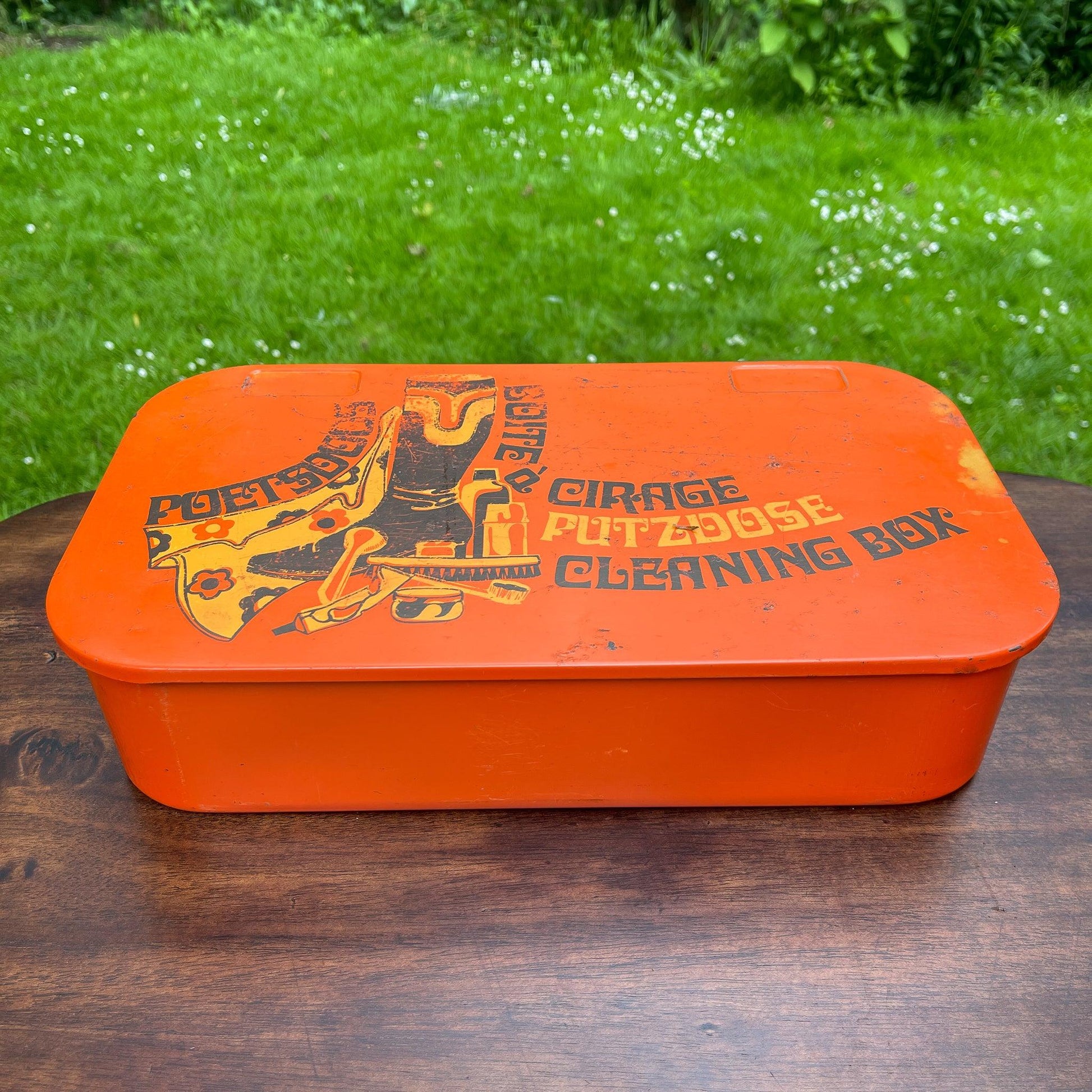 Vintage poetsdoos van Brabantia - Bamestra Curiosa