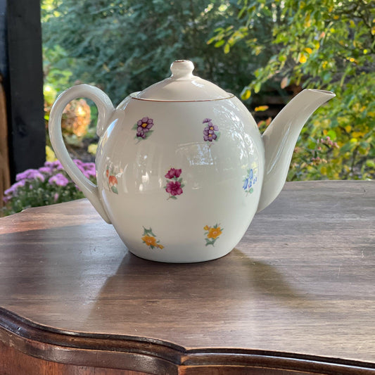 Vintage Royal Dux Bohemia theepot - Bamestra Curiosa