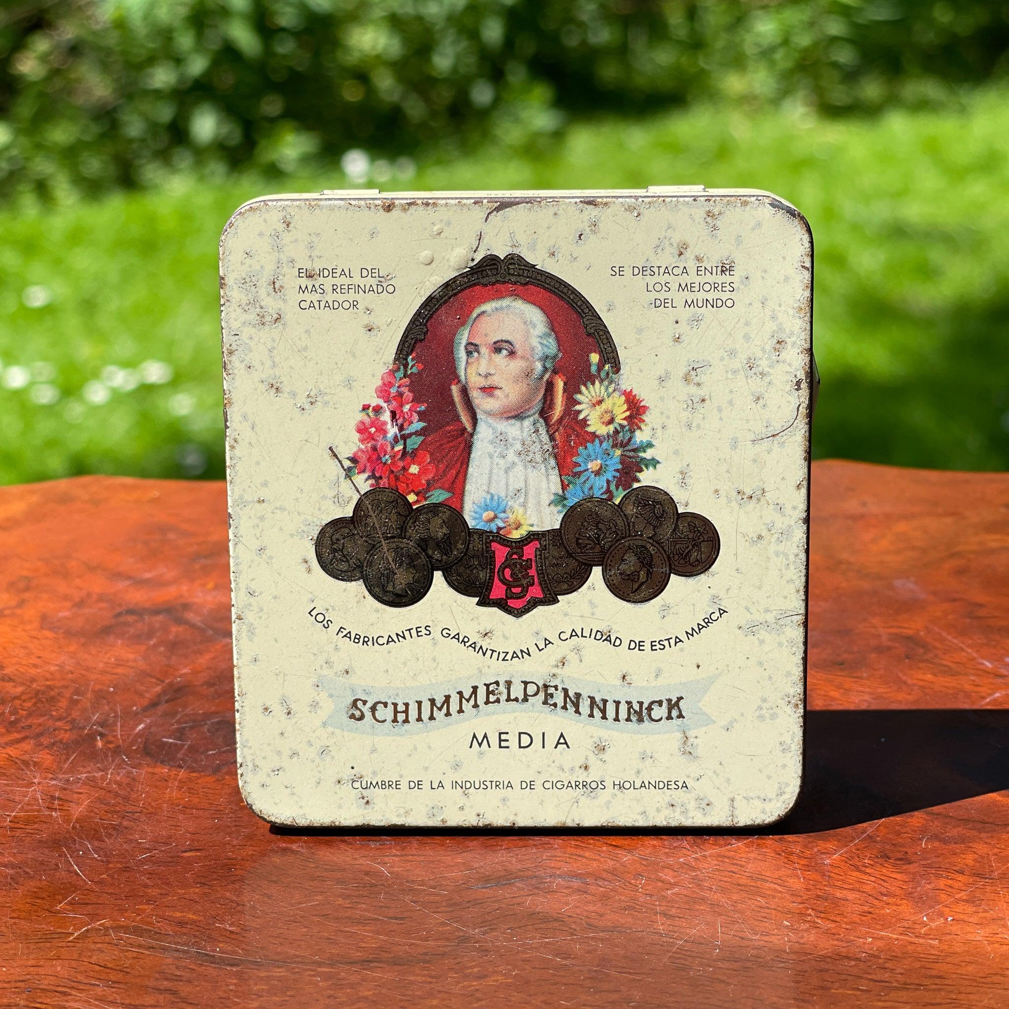 Vintage sigarenblikje van Schimmelpenninck - The Collectionist