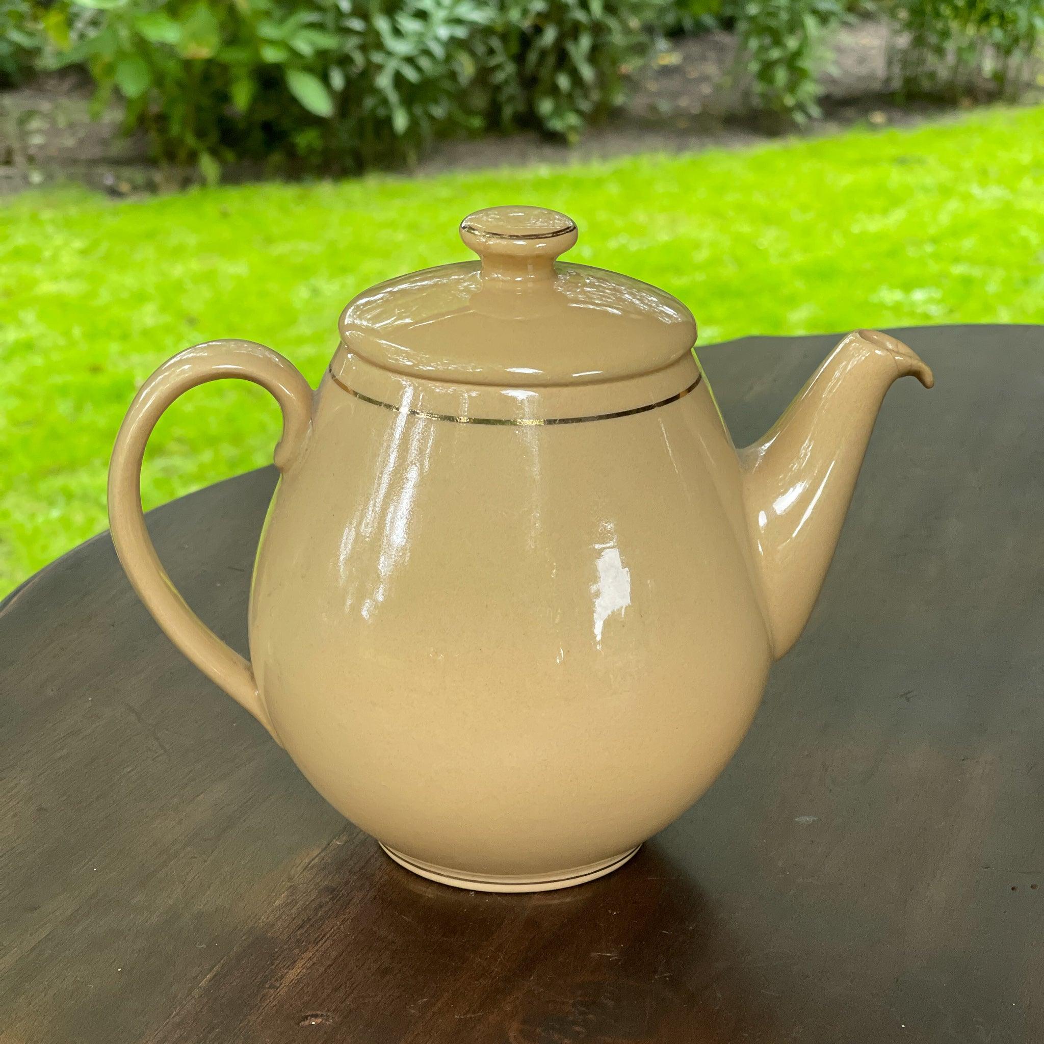 Vintage theepot van Douwe Egberts - The Collectionist