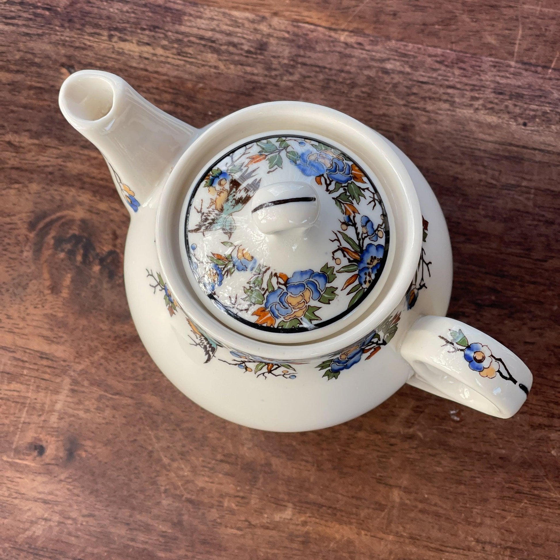 Vintage Theepotje Old Ivory Tapestry van Syracuse - The Collectionist