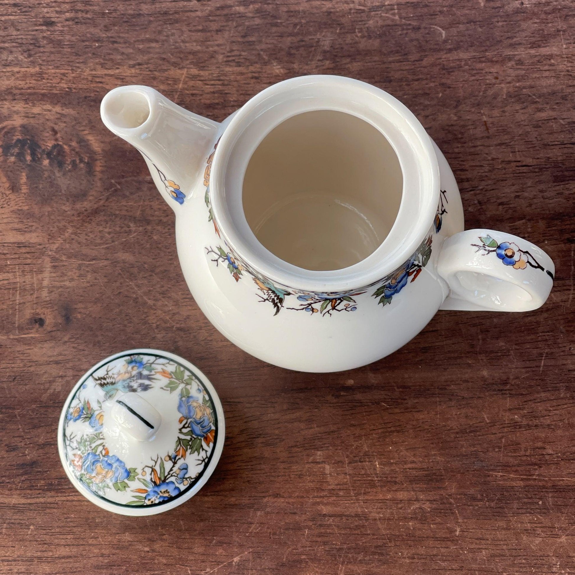 Vintage Theepotje Old Ivory Tapestry van Syracuse - The Collectionist