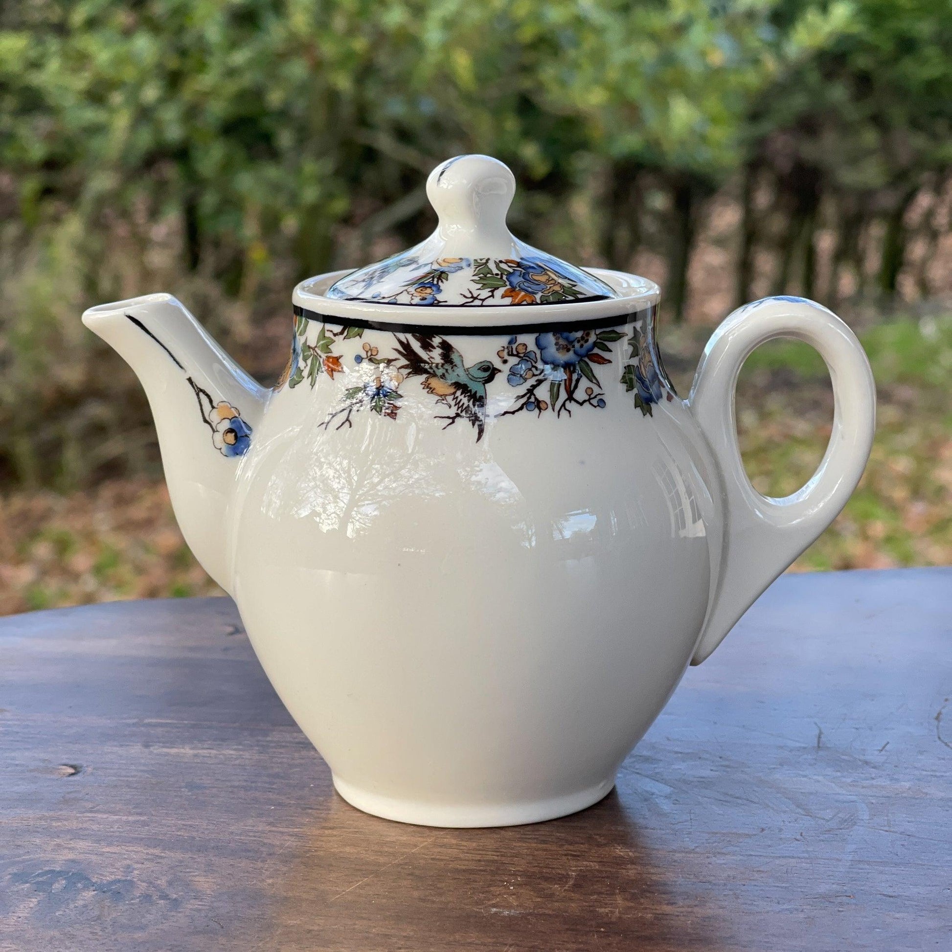 Vintage Theepotje Old Ivory Tapestry van Syracuse - The Collectionist