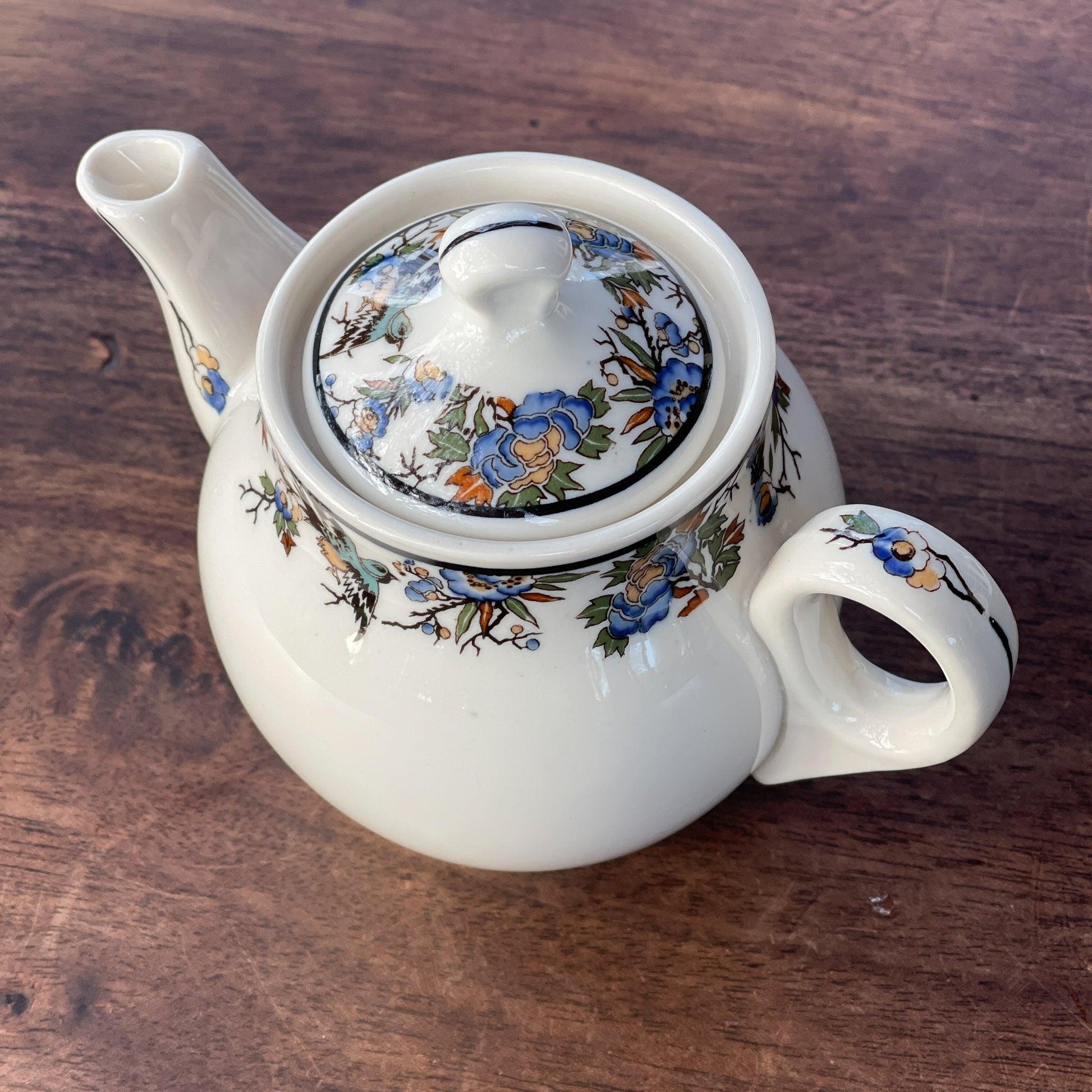 Vintage Theepotje Old Ivory Tapestry van Syracuse - The Collectionist