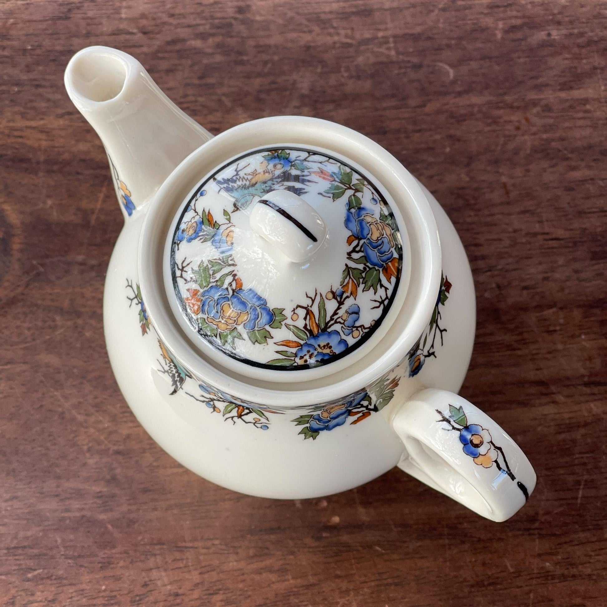 Vintage Theepotje Old Ivory Tapestry van Syracuse - The Collectionist