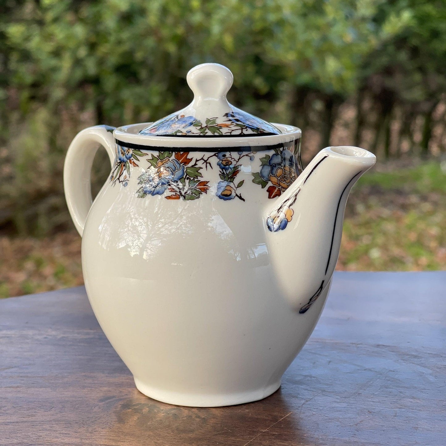 Vintage Theepotje Old Ivory Tapestry van Syracuse - The Collectionist