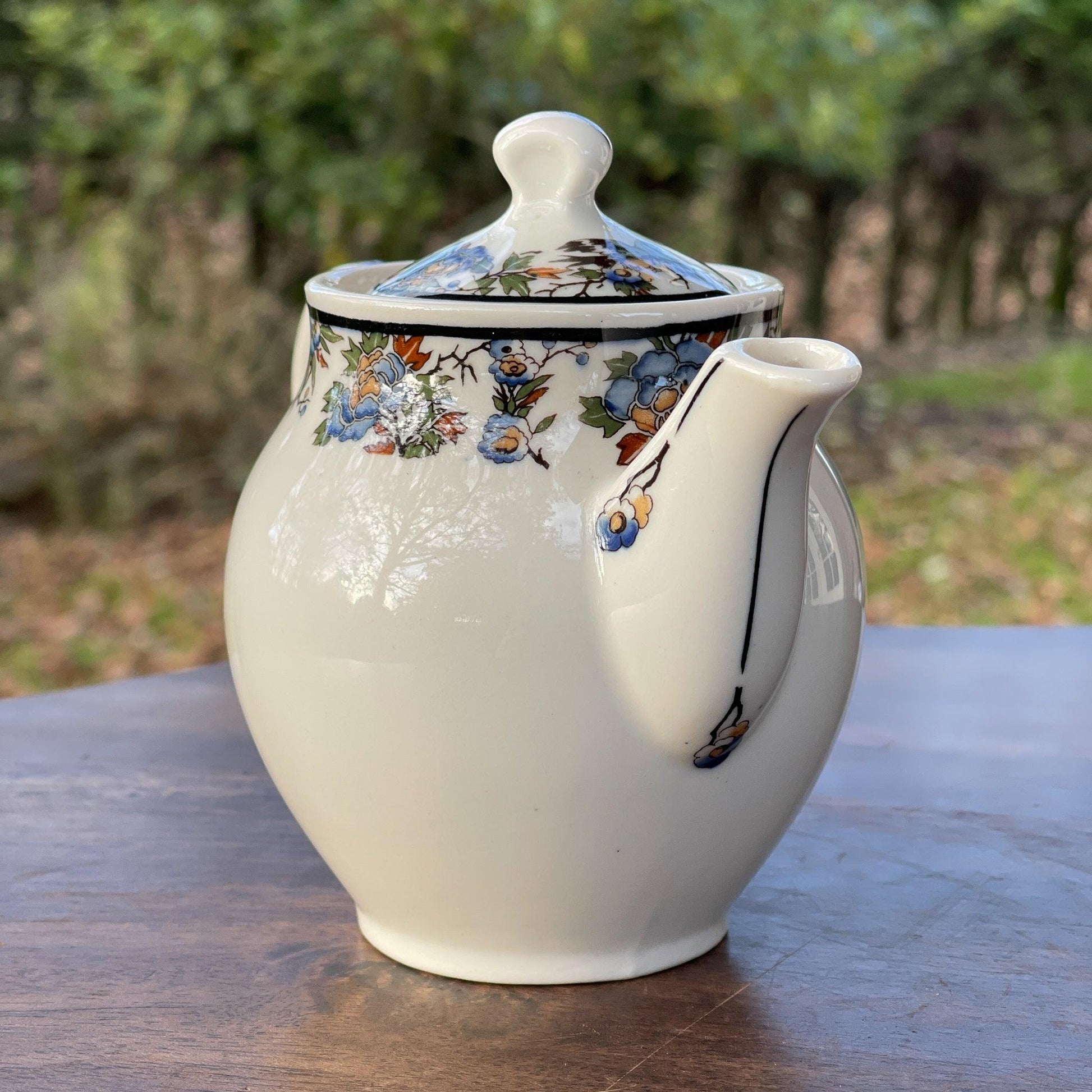 Vintage Theepotje Old Ivory Tapestry van Syracuse - The Collectionist