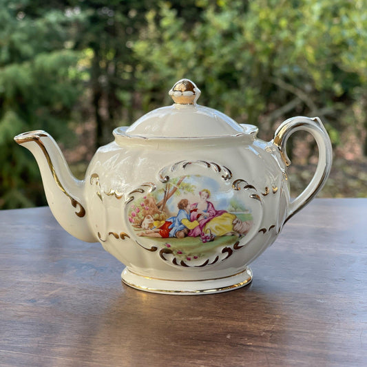 Vintage Theepotje van Sadler England - Bamestra Curiosa