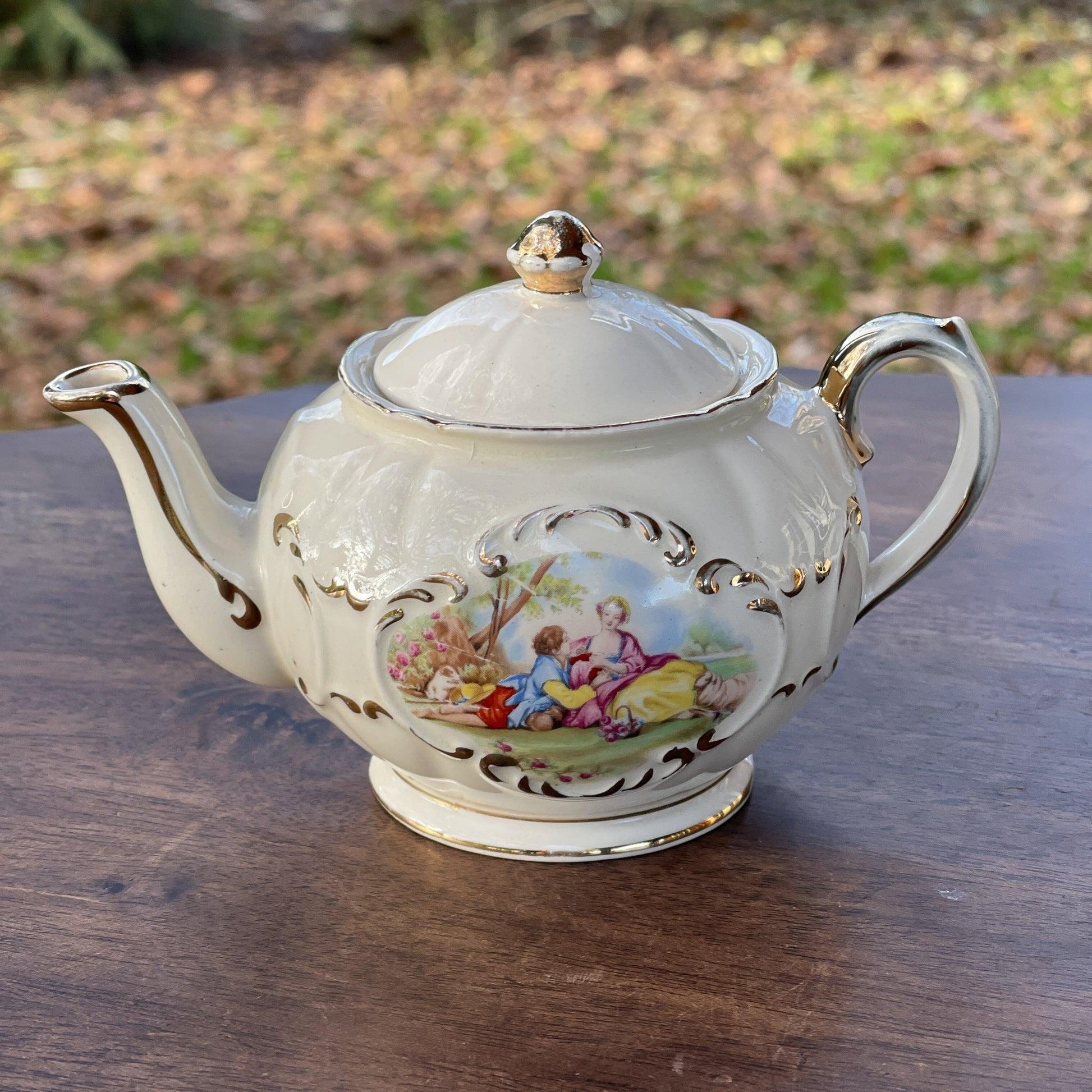 Vintage Theepotje van Sadler England - Bamestra Curiosa