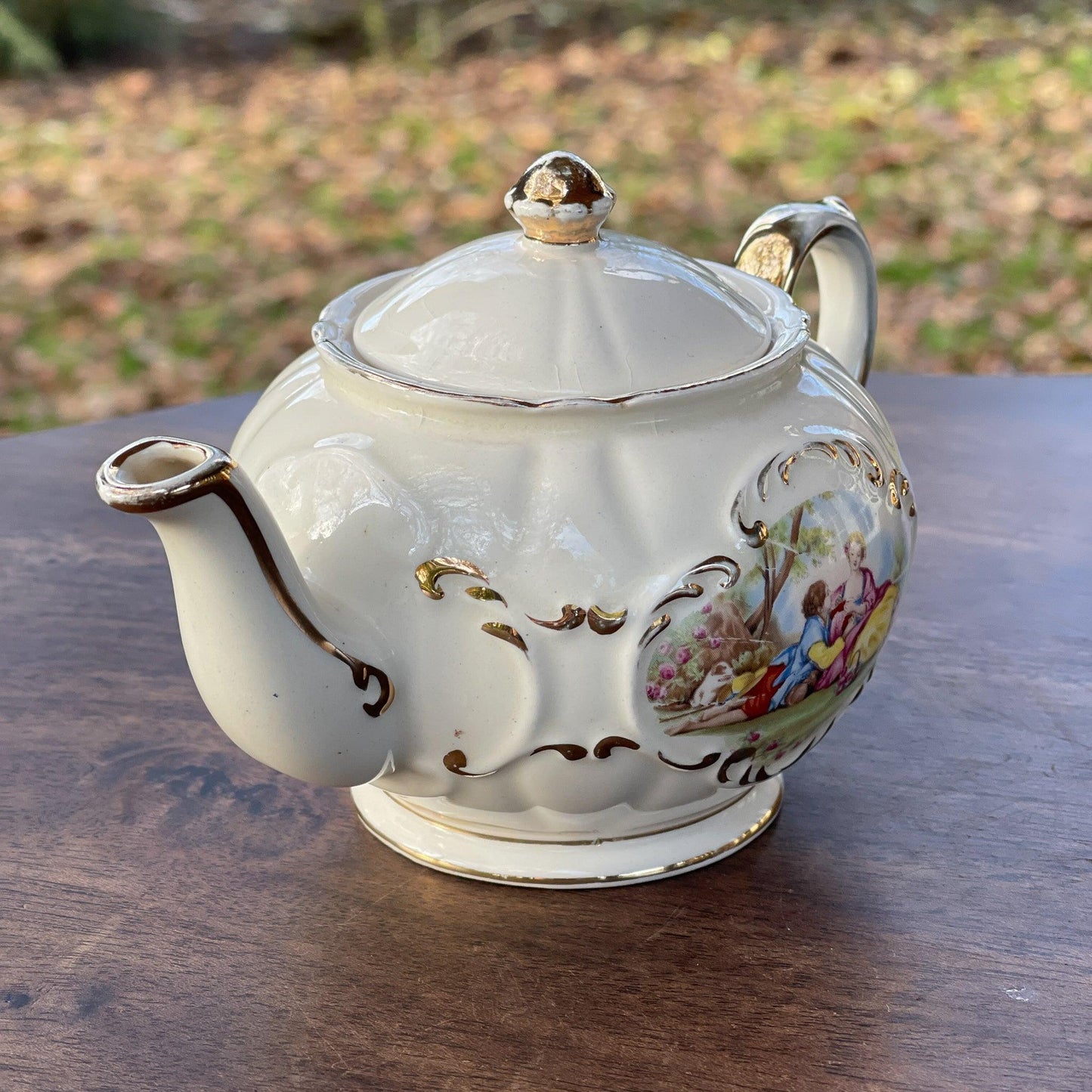 Vintage Theepotje van Sadler England - Bamestra Curiosa