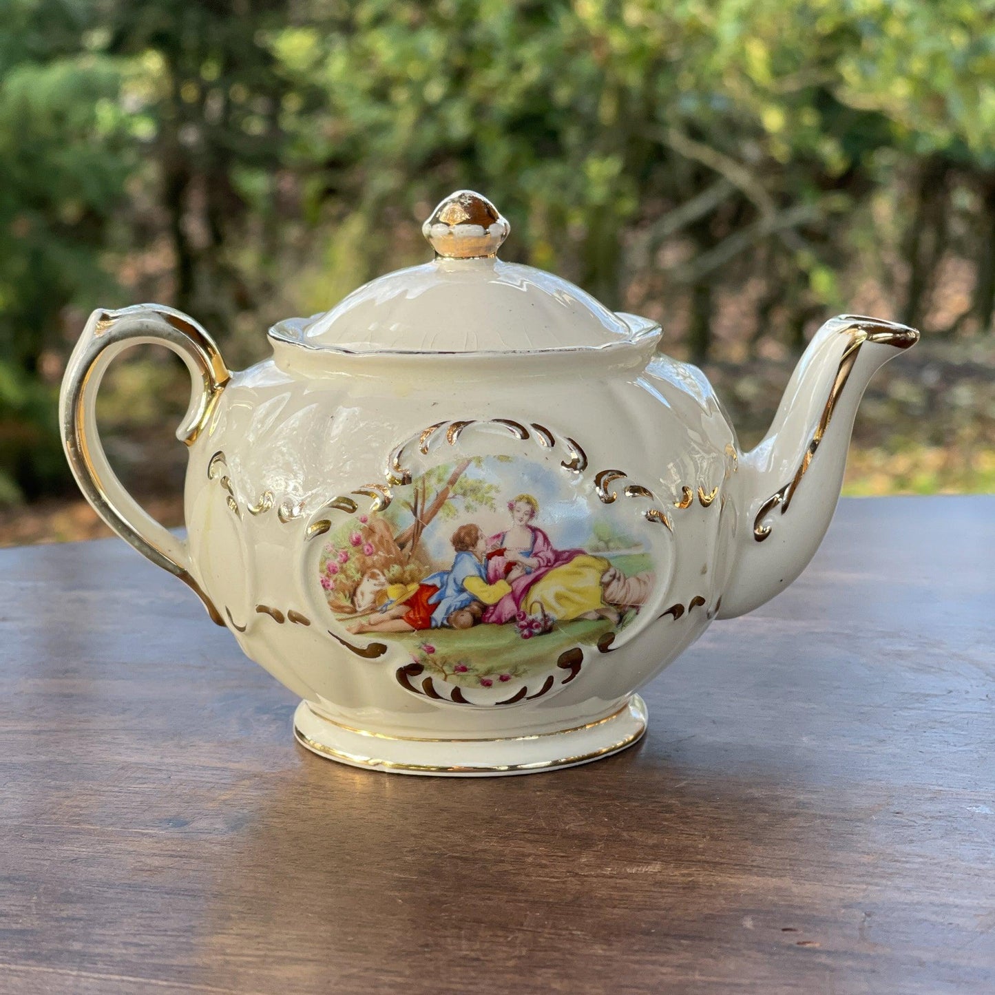 Vintage Theepotje van Sadler England - Bamestra Curiosa