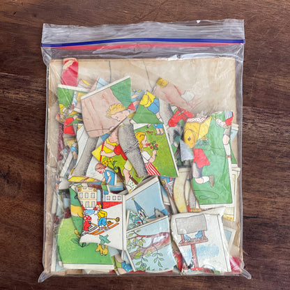 Vintage vier jaargetijden puzzel - The Collectionist