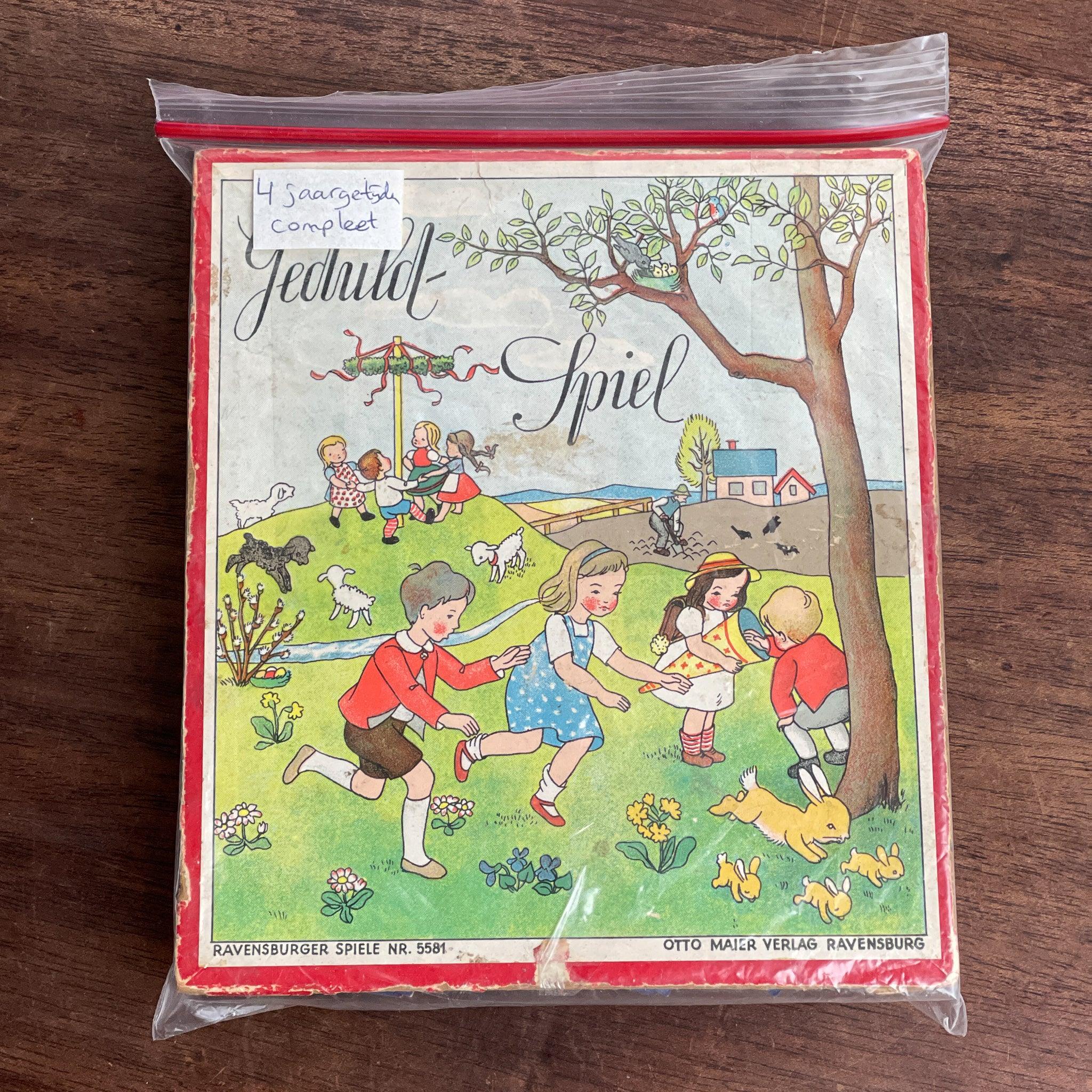 Vintage vier jaargetijden puzzel - The Collectionist