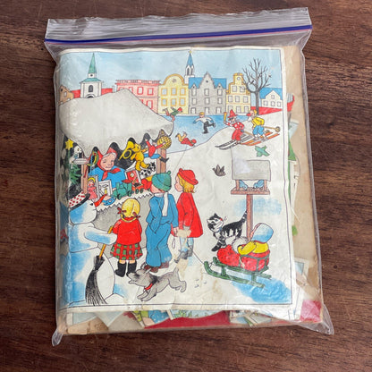 Vintage vier jaargetijden puzzel - The Collectionist