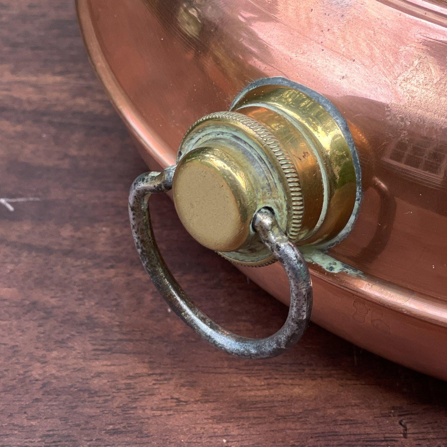 Vintage voetenwarmer of kruik van koper - Bamestra Curiosa