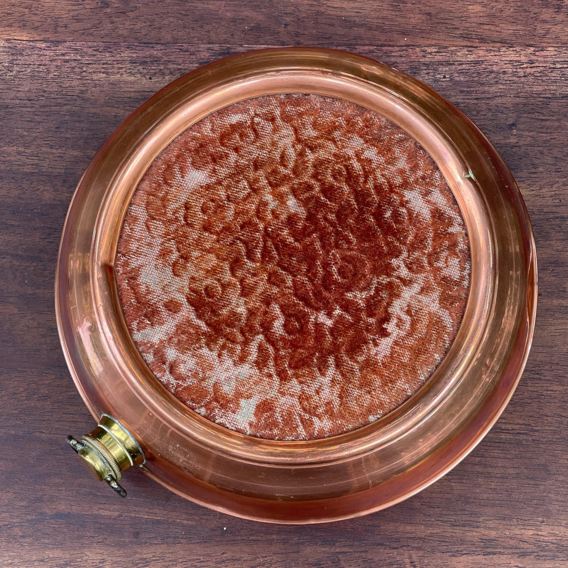 Vintage voetenwarmer of kruik van koper - Bamestra Curiosa