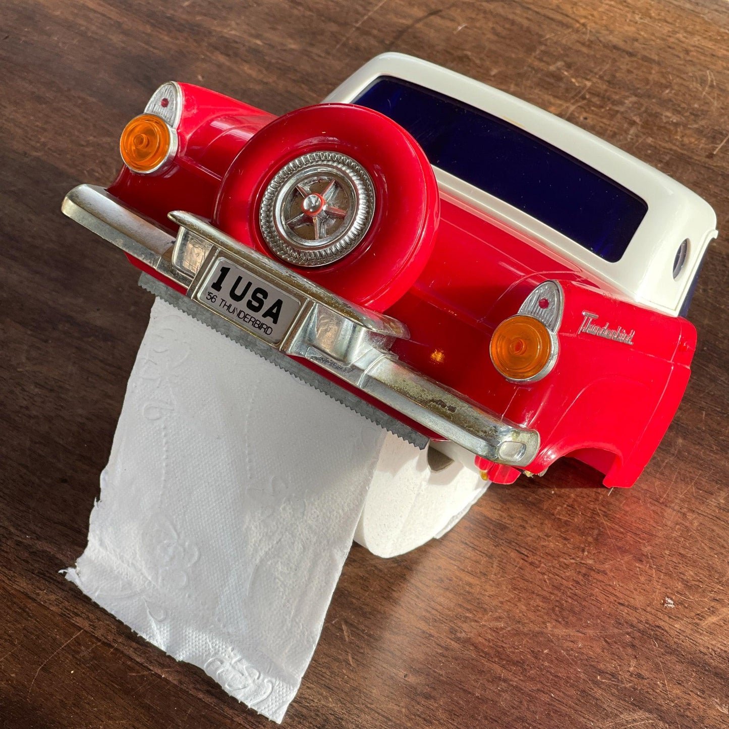 Vintage wc rol houder Ford Thunderbird - Bamestra Curiosa