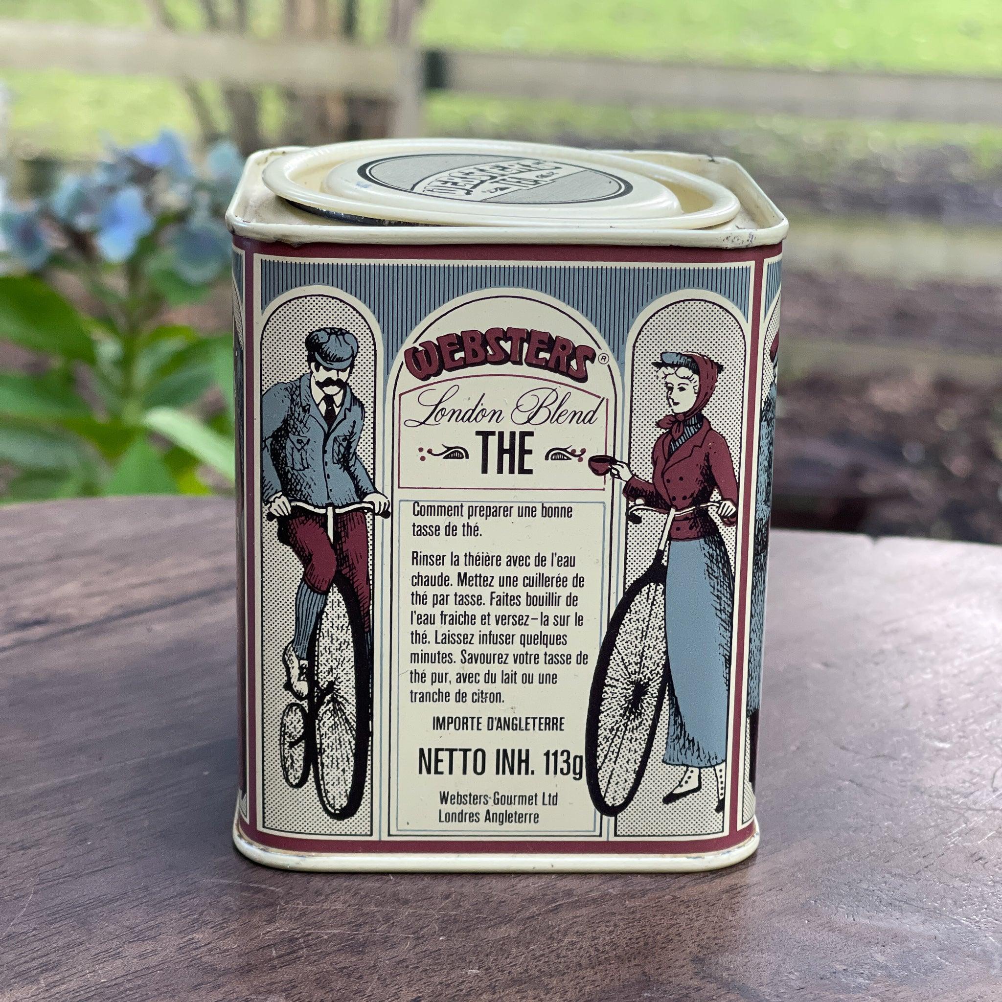 Vintage Websters London blend theeblikje - The Collectionist