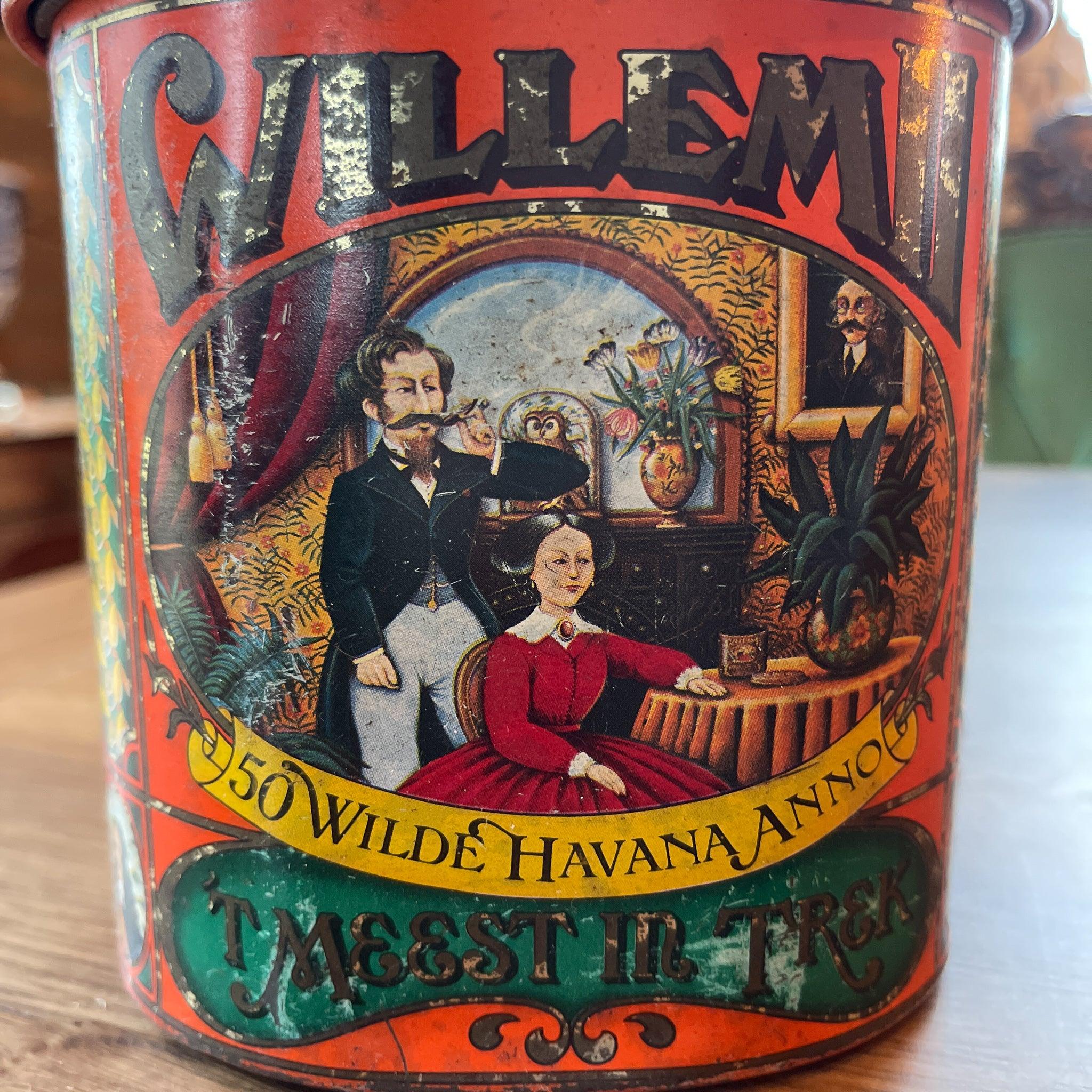 Vintage Willem II Wilde Havana Anno sigarenblik - The Collectionist