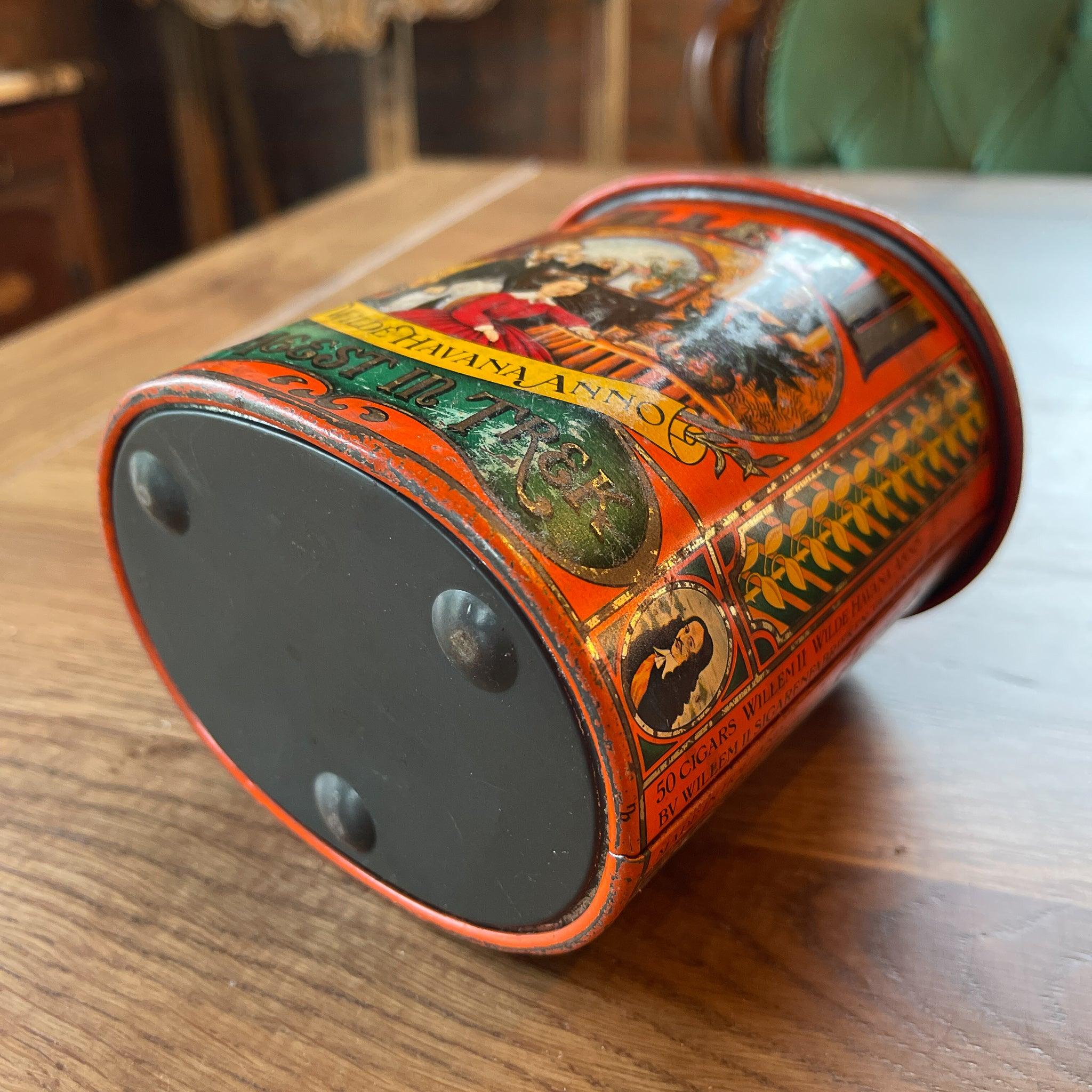 Vintage Willem II Wilde Havana Anno sigarenblik - The Collectionist